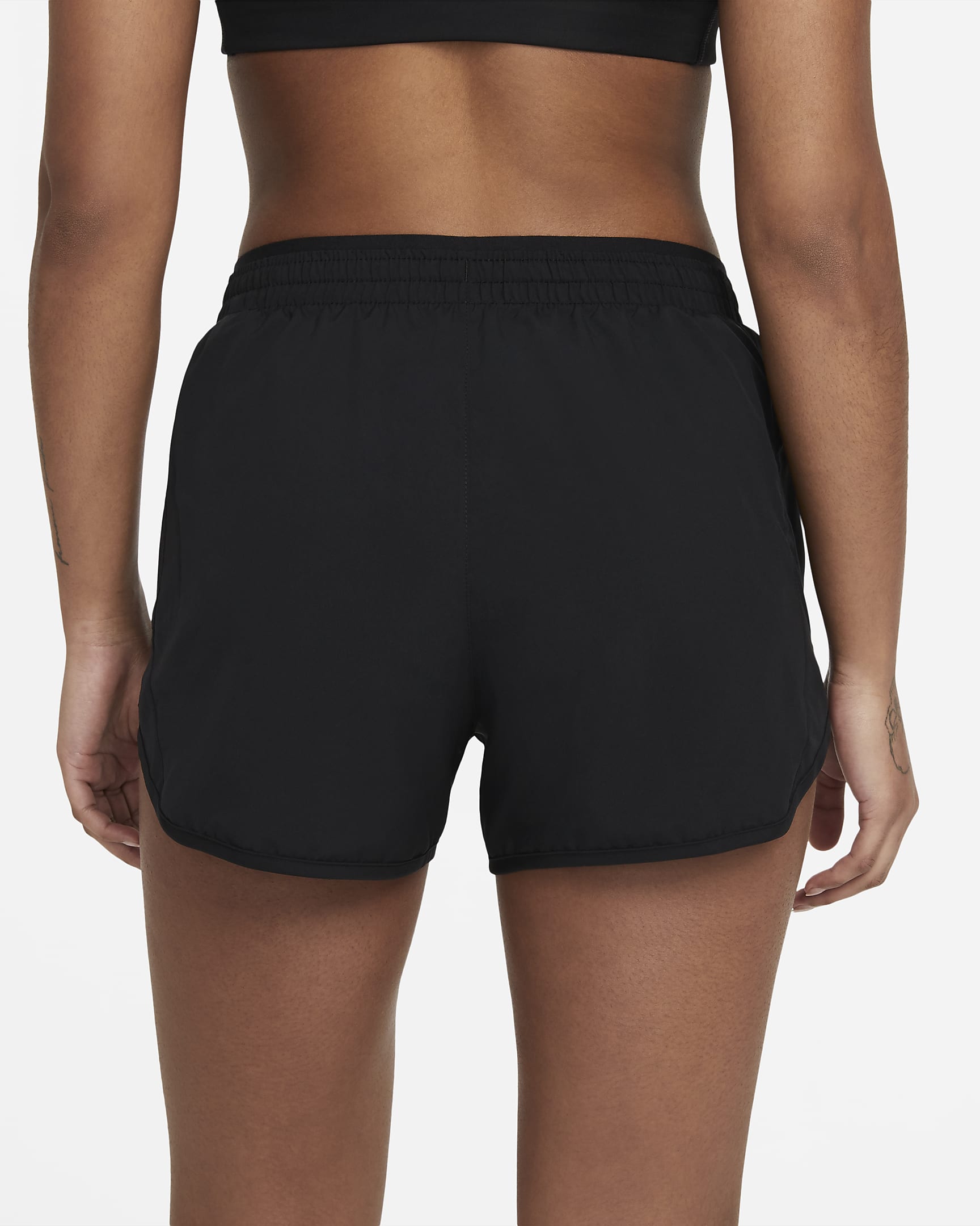 Nike Tempo Luxe Pantalón corto de running de 8 cm - Mujer - Negro/Negro