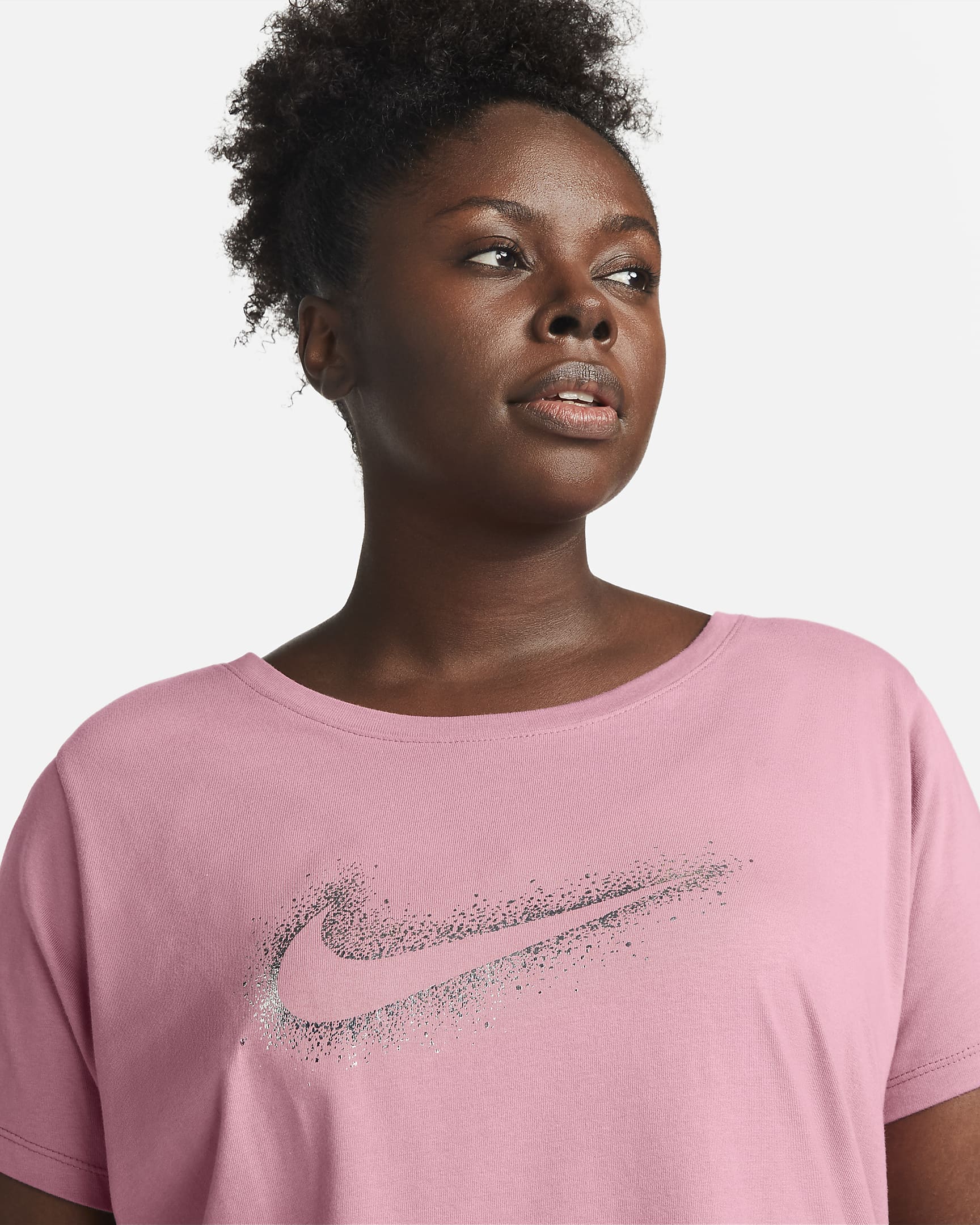 Nike Sportswear Swoosh Women's Graphic TShirt (Plus Size).