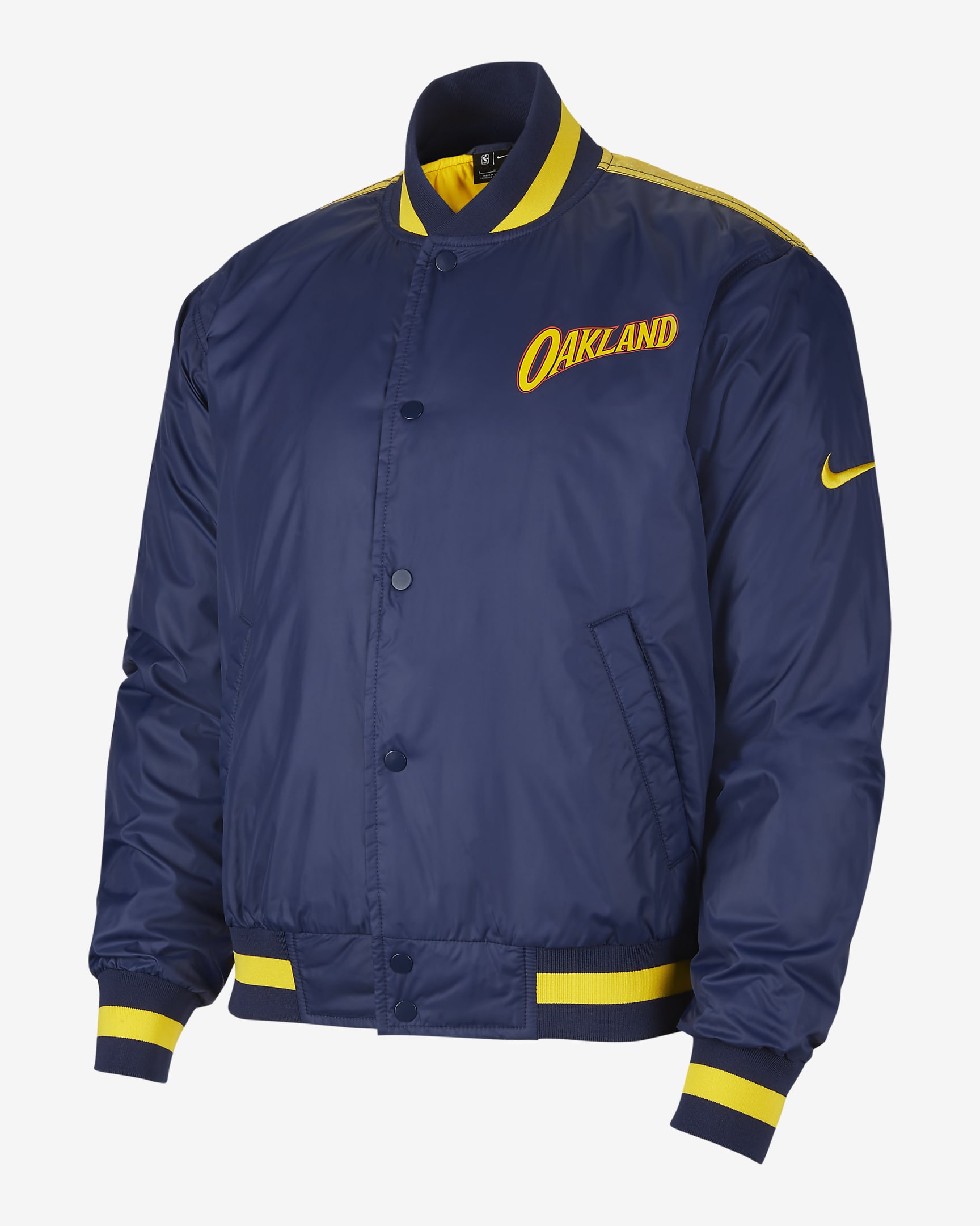 Golden State Warriors City Edition Courtside Men's Nike NBA Jacket. Nike BG