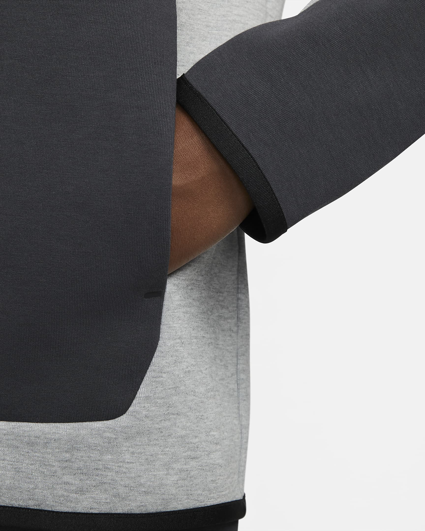 mens black nike tech fleece hoodie