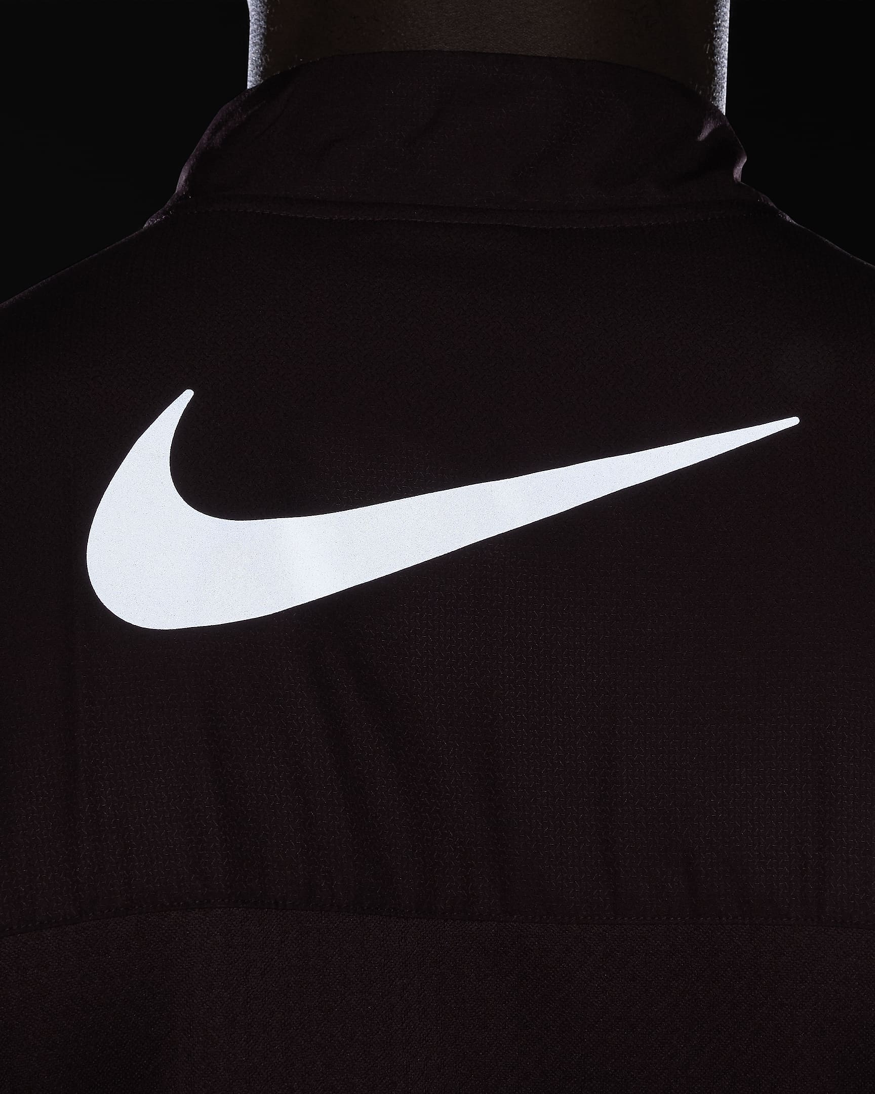 Maglia da running idrorepellente con zip a metà lunghezza Therma-FIT Nike Sphere – Uomo - Burgundy Crush