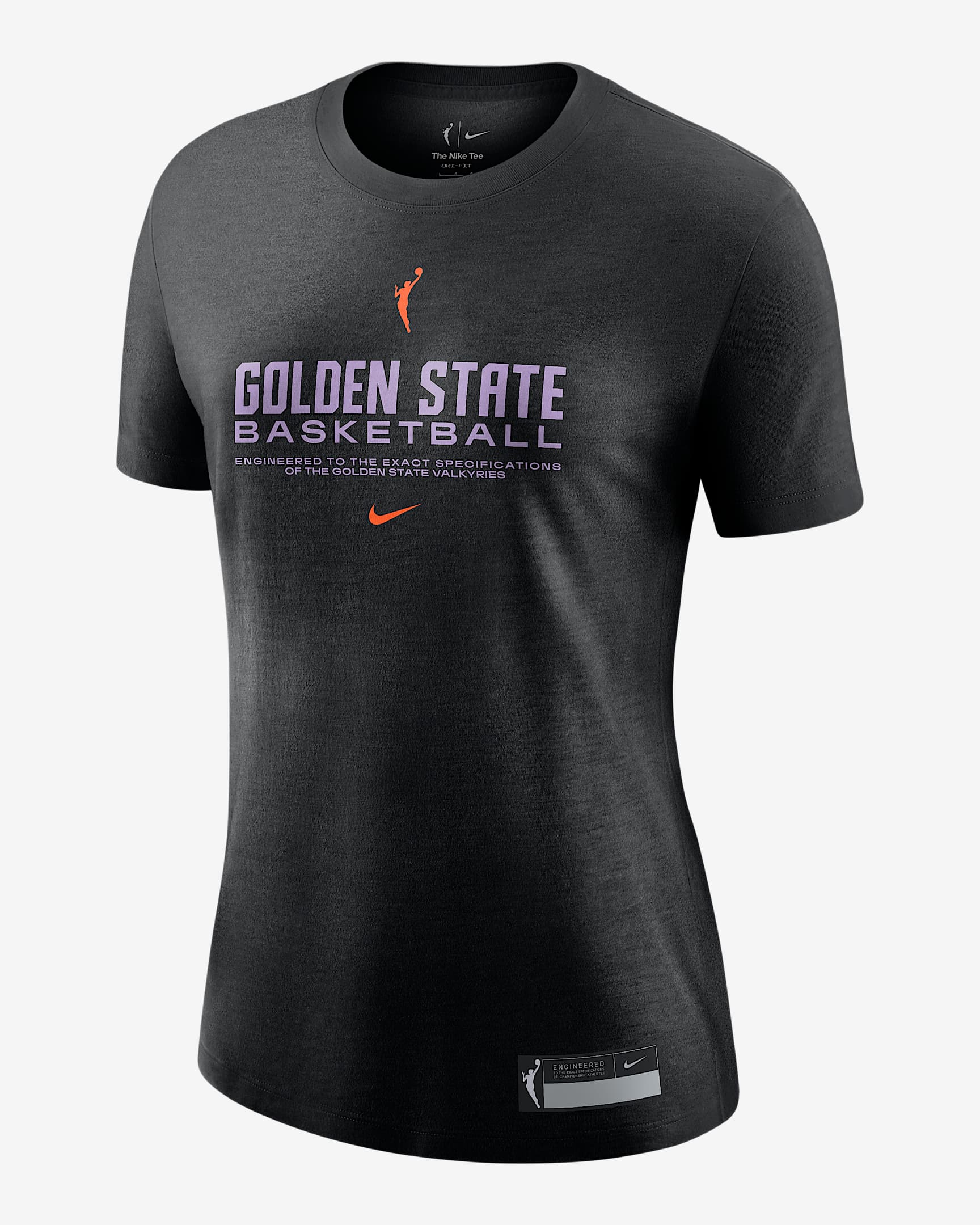 Golden State Valkyries Practice Nike WNBA T-Shirt - Black
