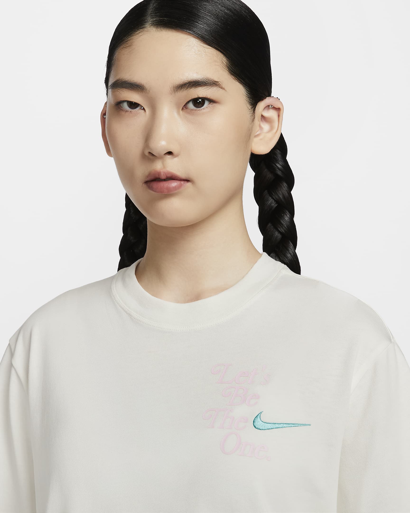 Nike Sportswear Women's Boxy T-Shirt - Sail