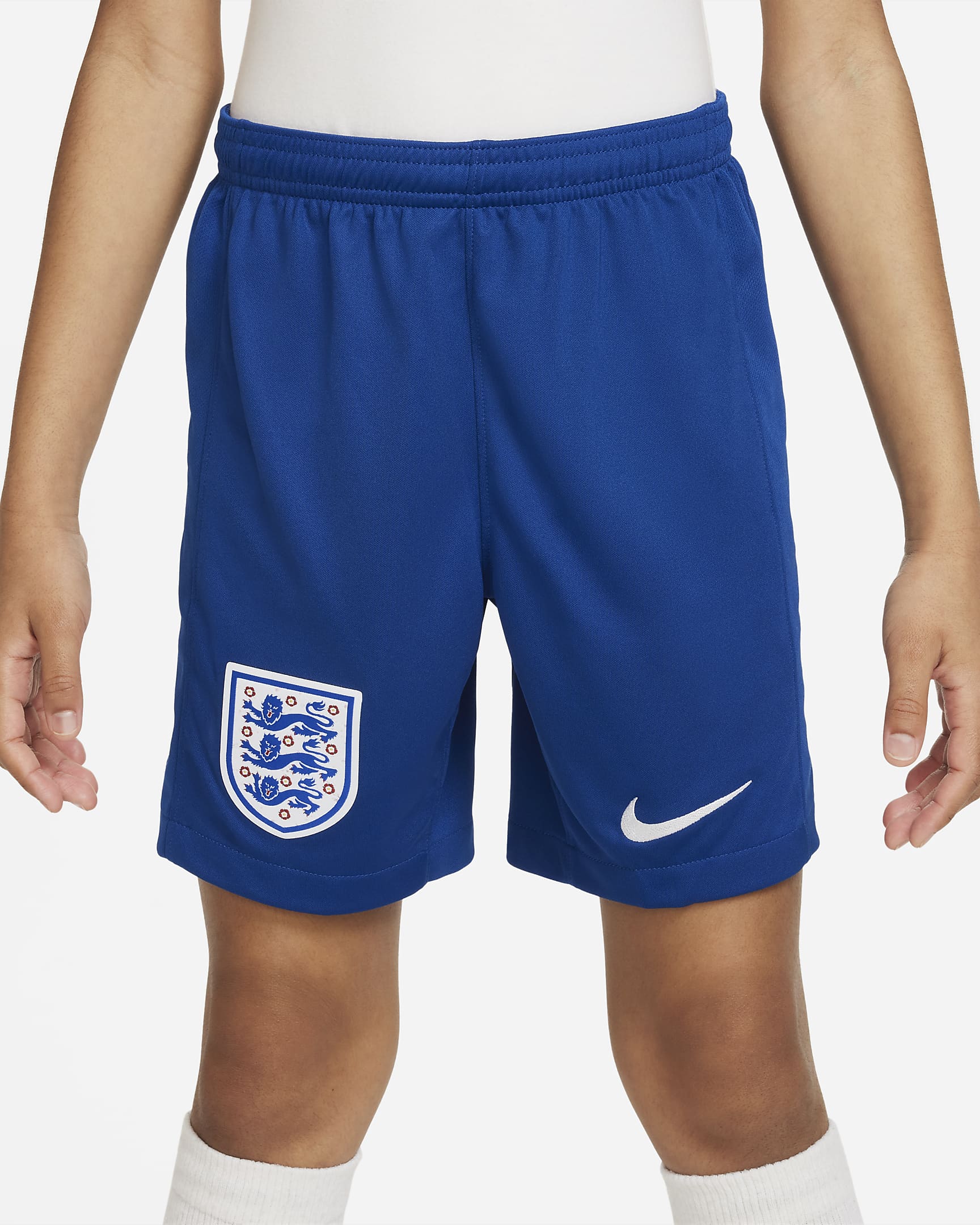 England 2023 Stadium Home Older Kids' Nike Dri-FIT Football Shorts. Nike SE