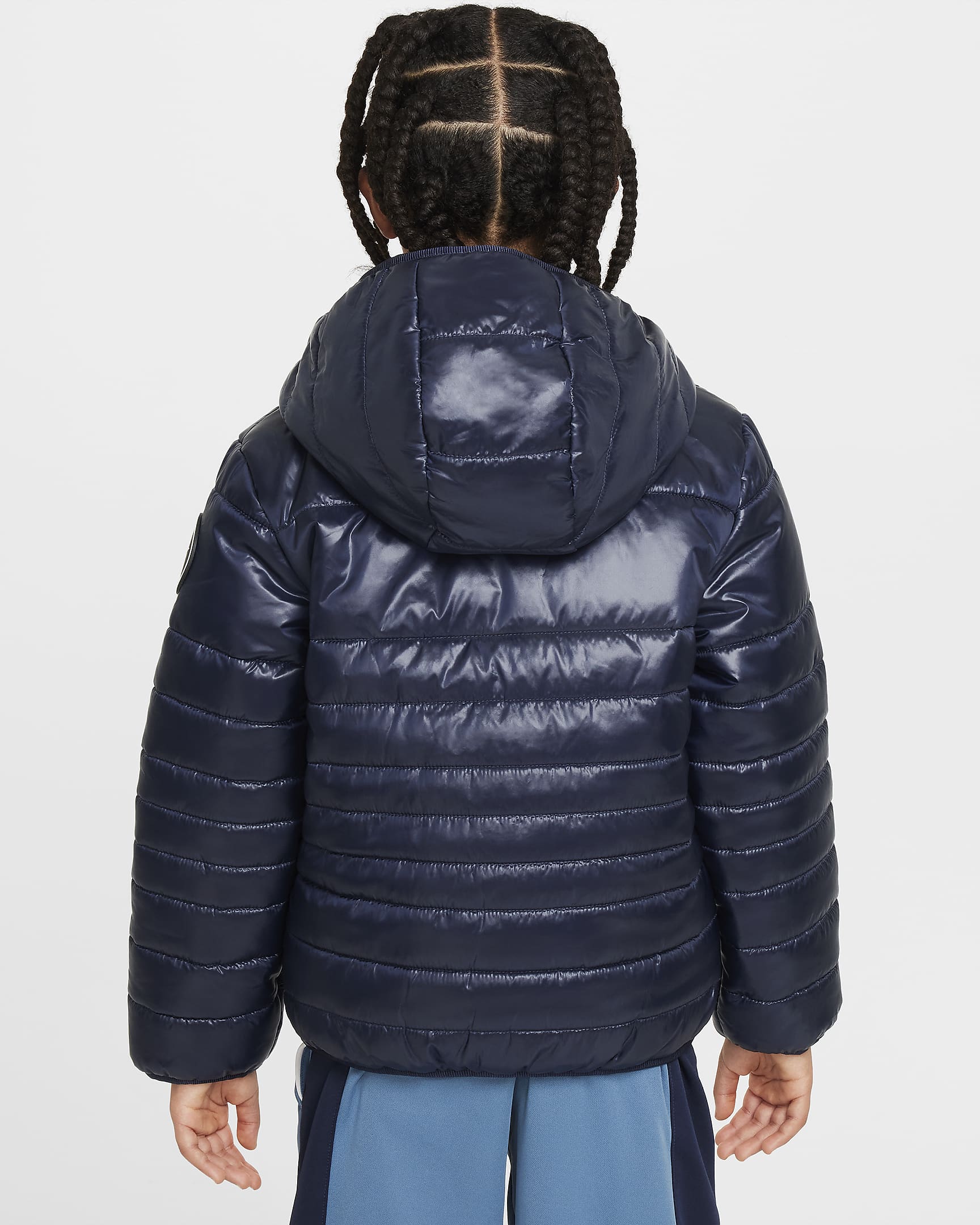 Nike Little Kids' Filled Quilted Jacket - Midnight Navy