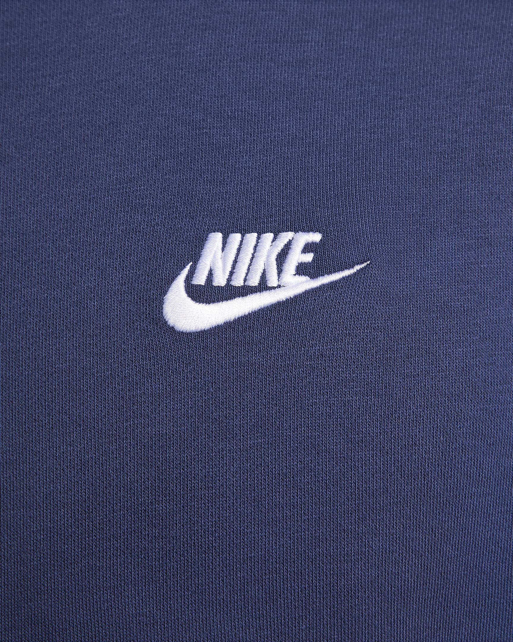 Nike Sportswear Club Men's Pullover Hoodie - Midnight Navy/Midnight Navy/White