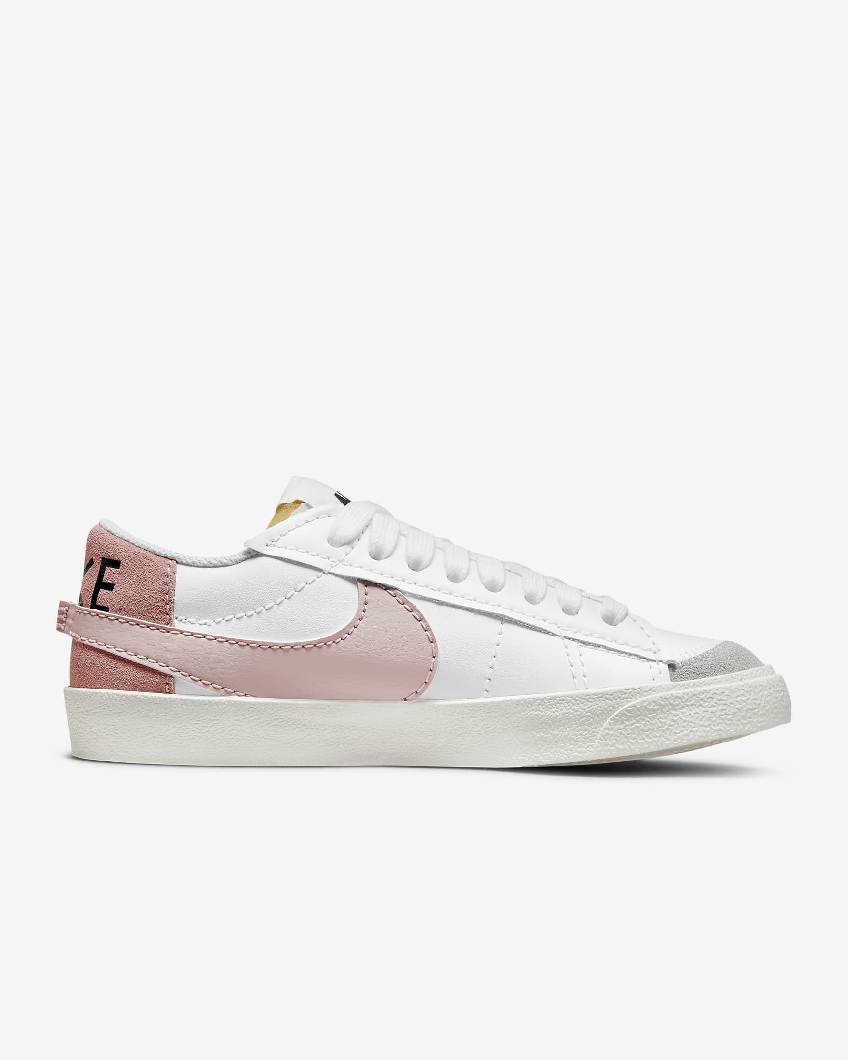 Nike Blazer Low '77 Jumbo Women's Shoes - White/Rose Whisper/White/Pink Oxford