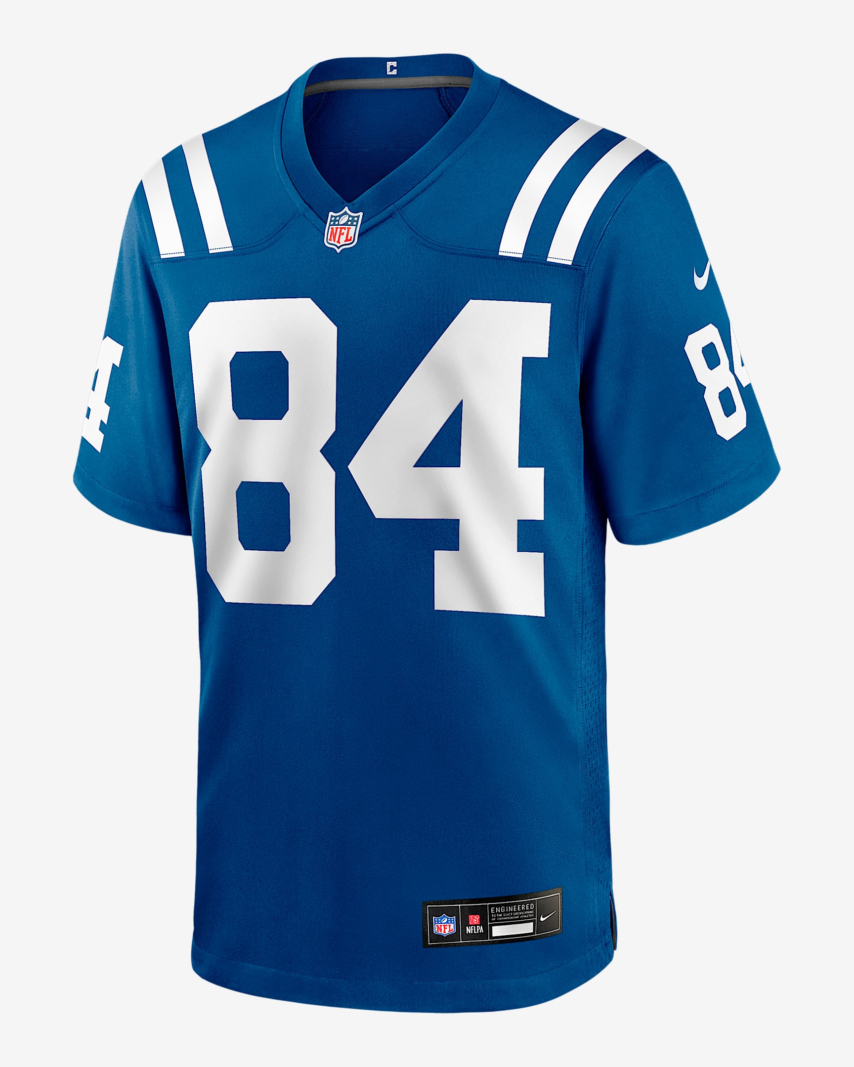 Tyler Warren Indianapolis Colts 2025 NFL Draft First Round Pick Men's Nike NFL Game Jersey - Royal
