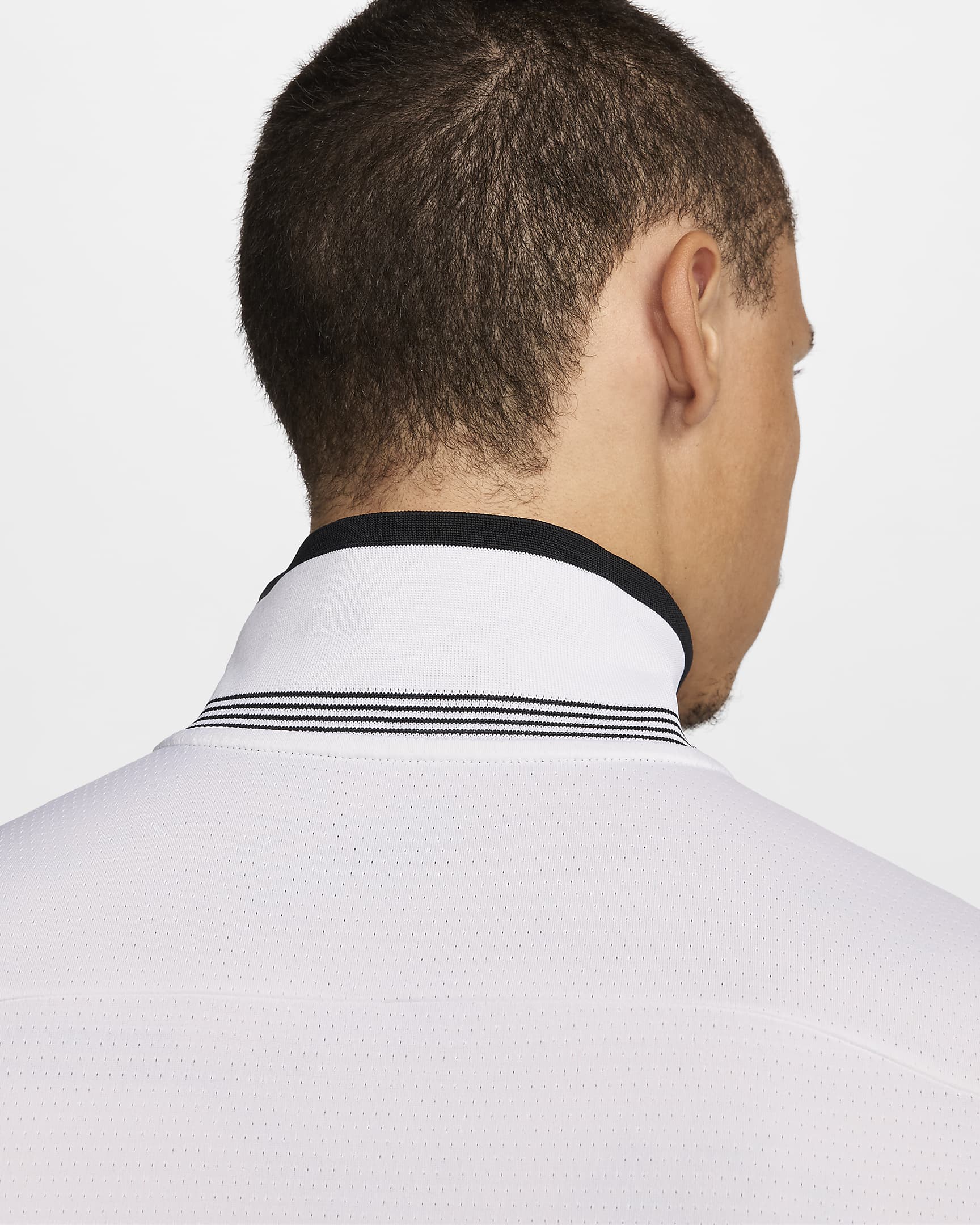 NikeCourt Advantage Men's Tennis Polo - White/White/Black