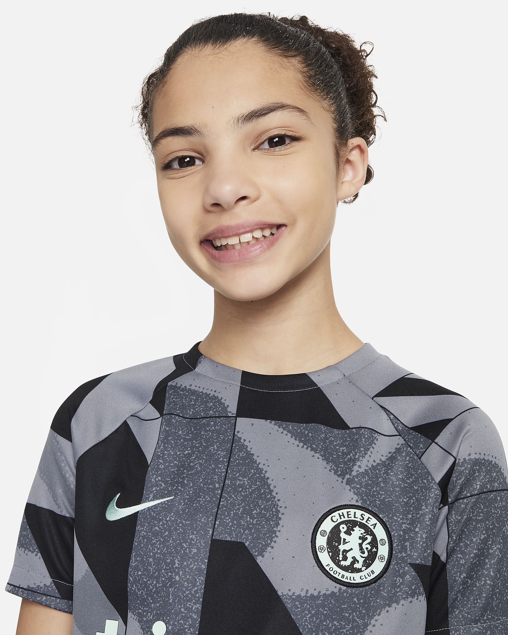 Chelsea FC Academy Pro Third Big Kids' Nike Dri-FIT Soccer Pre-Match ...