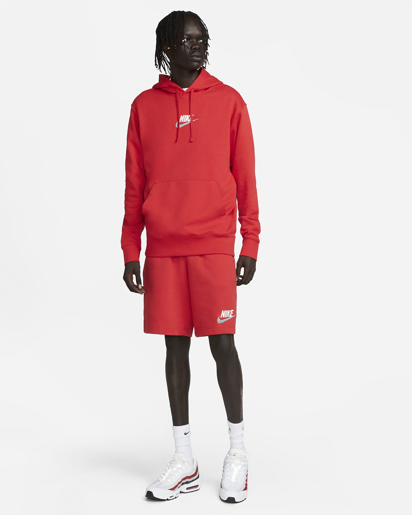 Nike Club Men's French Terry Pullover Hoodie. Nike PT