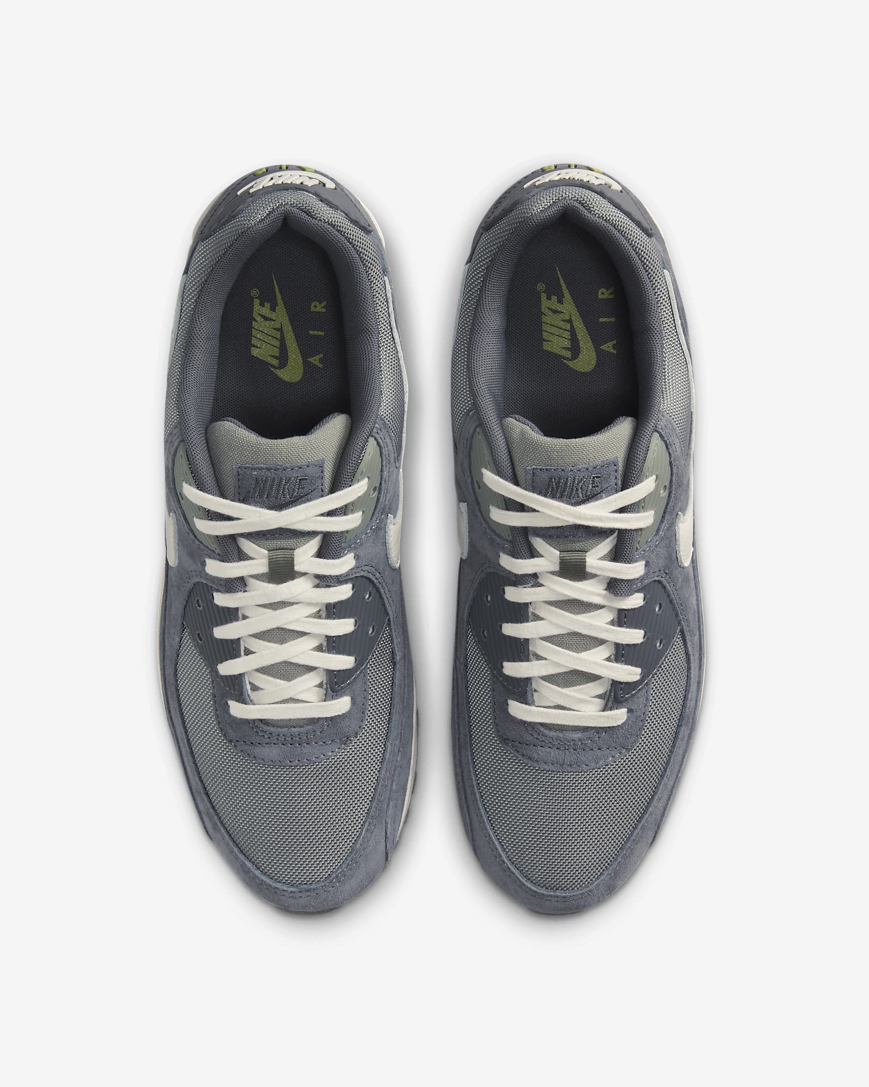 Scarpe Nike Air Max 90 Premium - Uomo - Iron Grey/Dark Stucco/Pear/Phantom