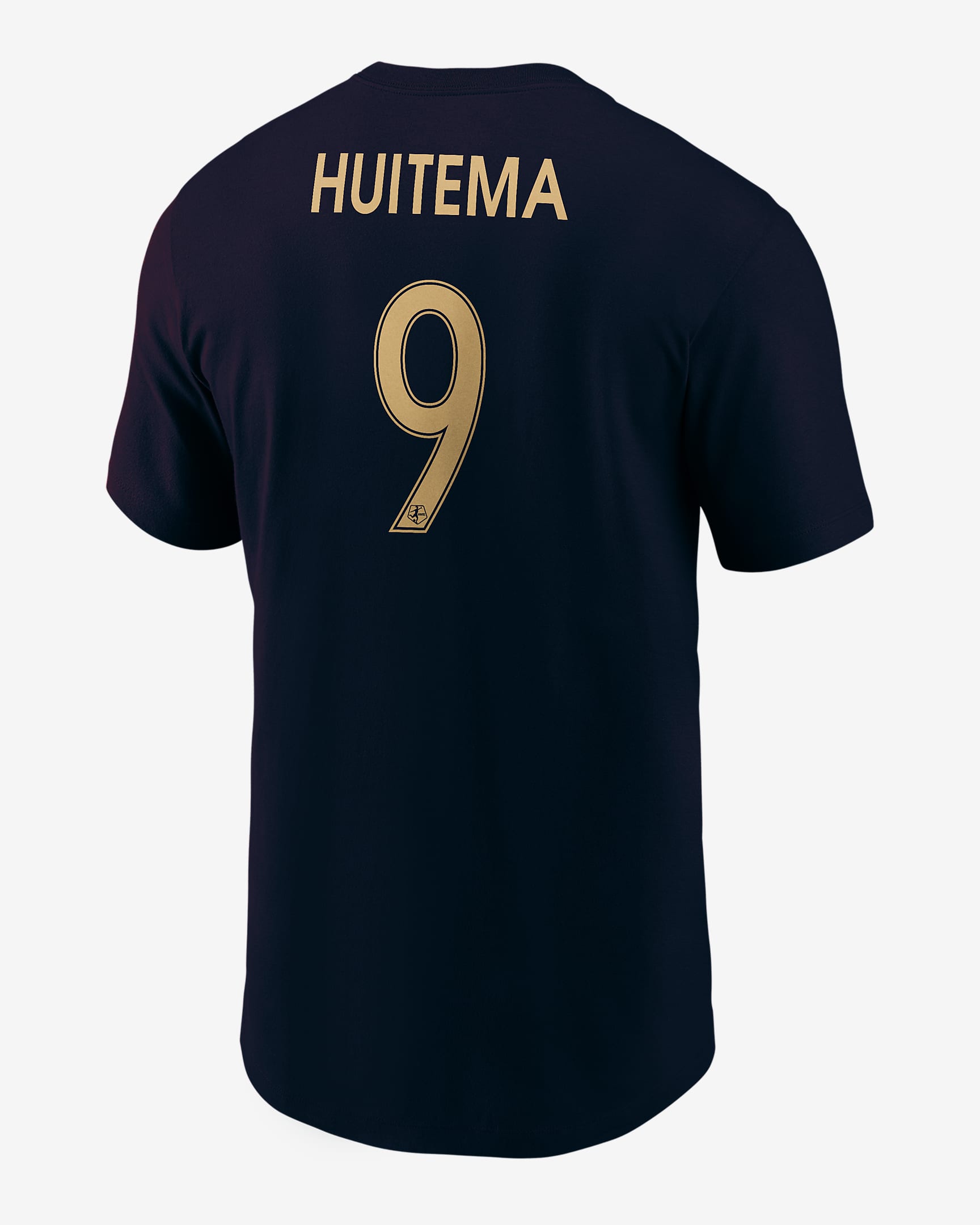 Playera Nike de la NWSL para hombre Seattle Reign Jordyn Huitema Seattle Reign - Azul oscuro