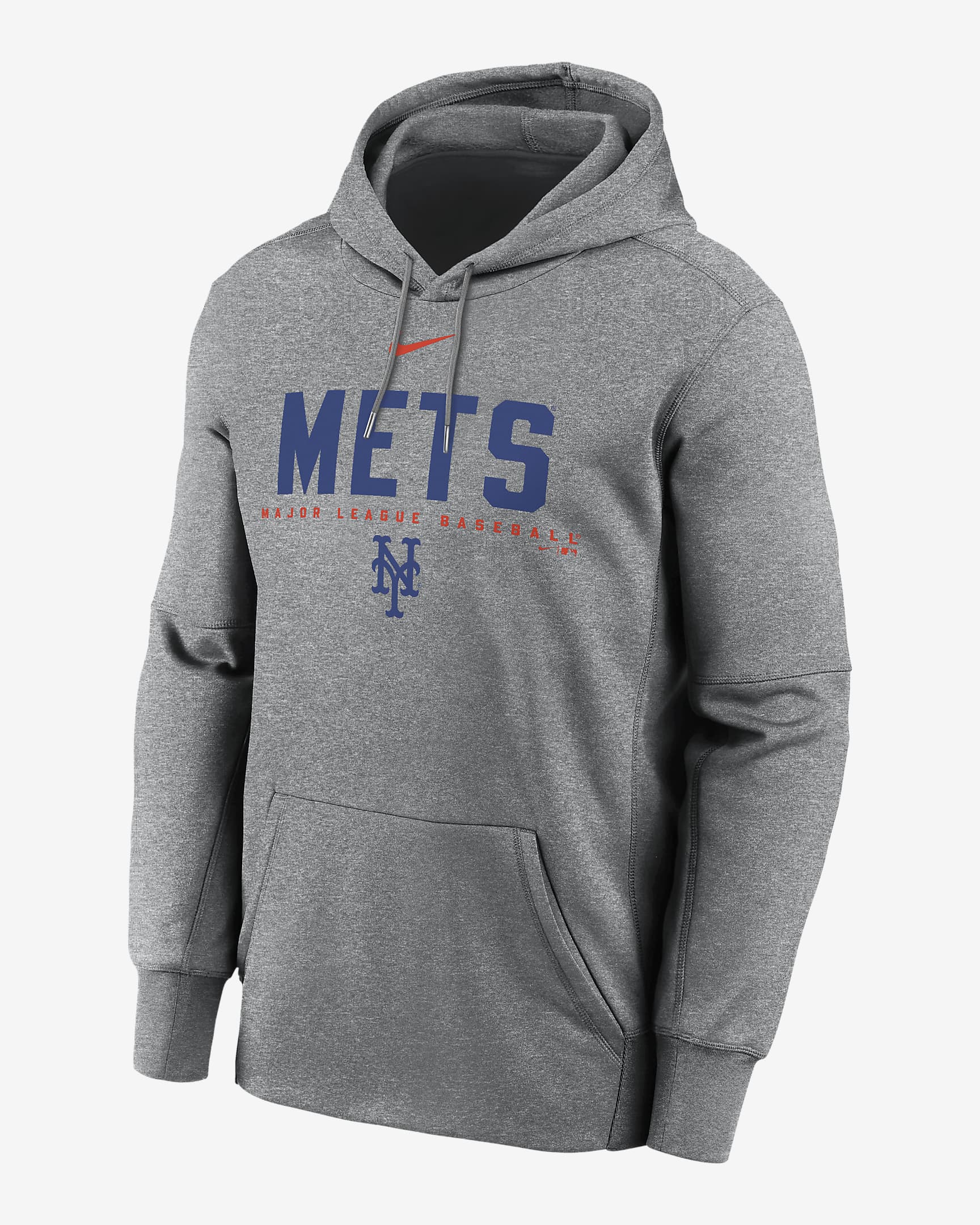 New York Mets Men’s Nike Therma MLB Pullover Hoodie. Nike.com