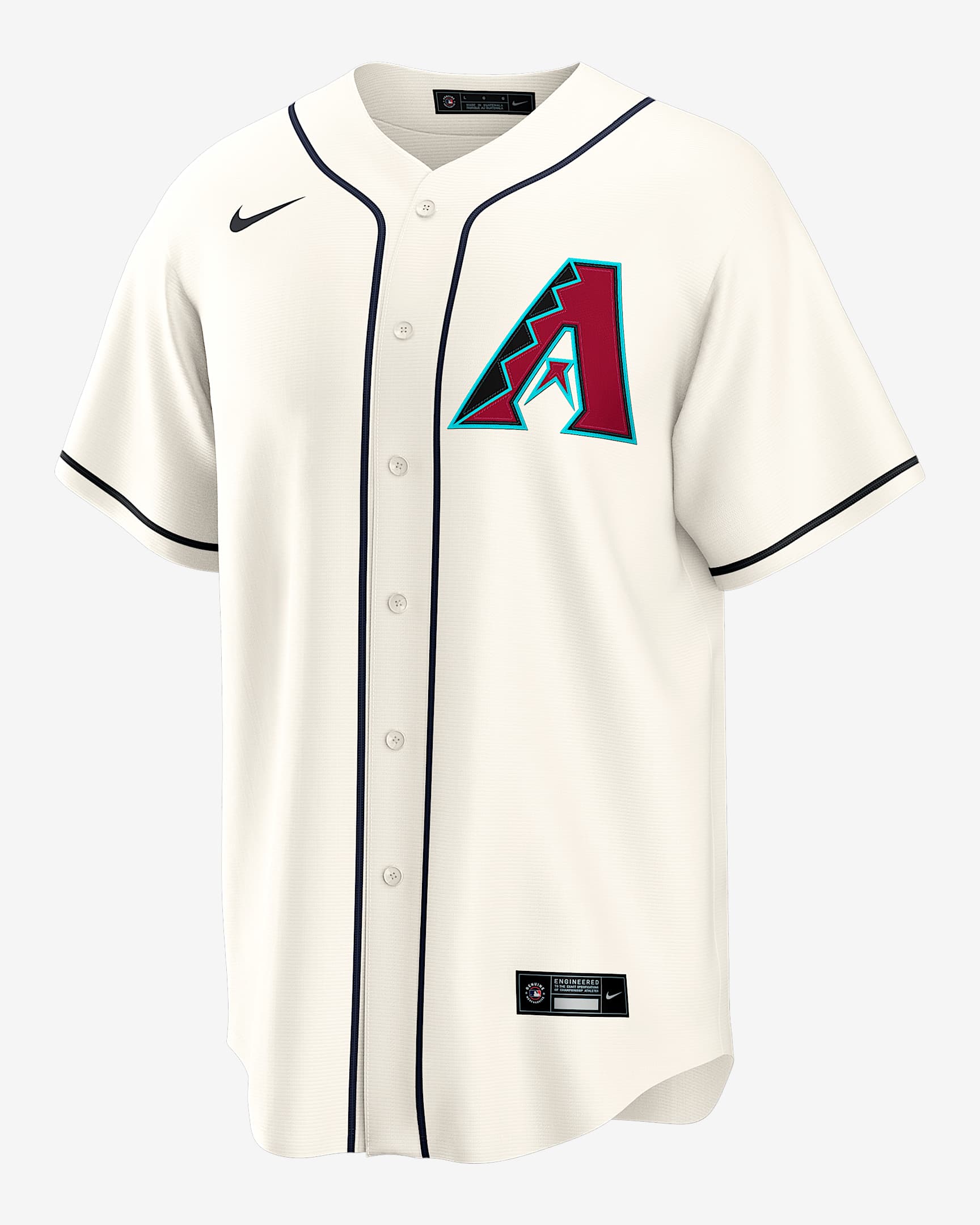 Ketel Marte Arizona Diamondbacks Men's Nike MLB Replica Jersey - Cream