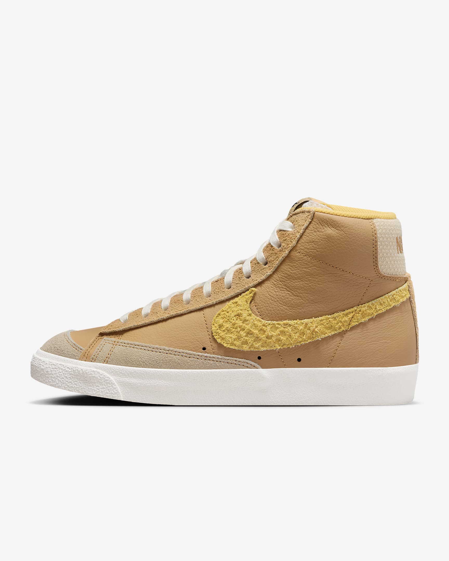 Nike Blazer Mid '77 Vintage Men's Shoes - Wheat/Team Gold/Black/Vivid Sulfur