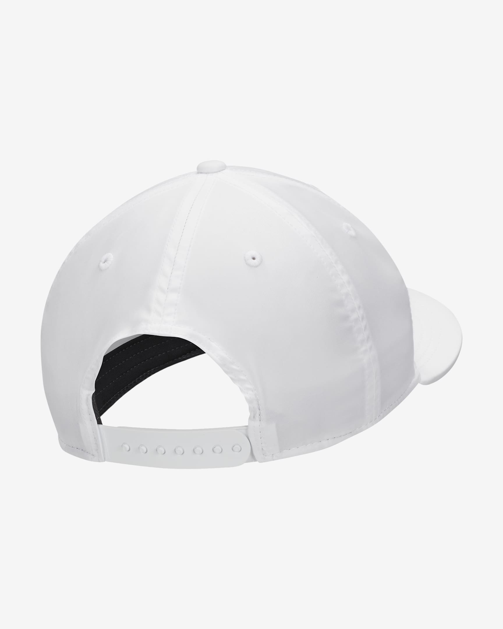 Nike Pro Structured Round Bill Cap - White/Anthracite/Black