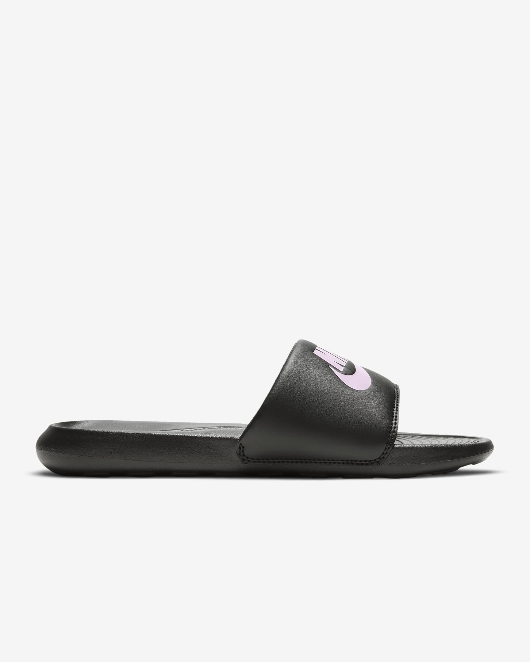 Chancla para mujer Nike Victori One - Negro/Negro/Rosa ártico claro