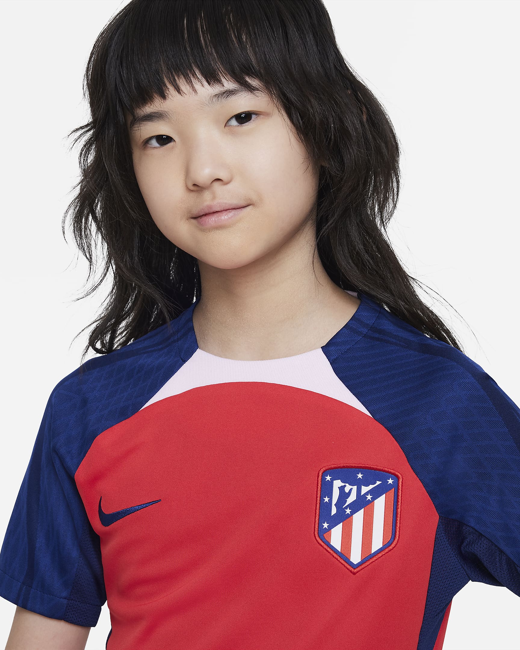 Atlético Madrid Strike Older Kids' Nike Dri-FIT Knit Football Top. Nike CA