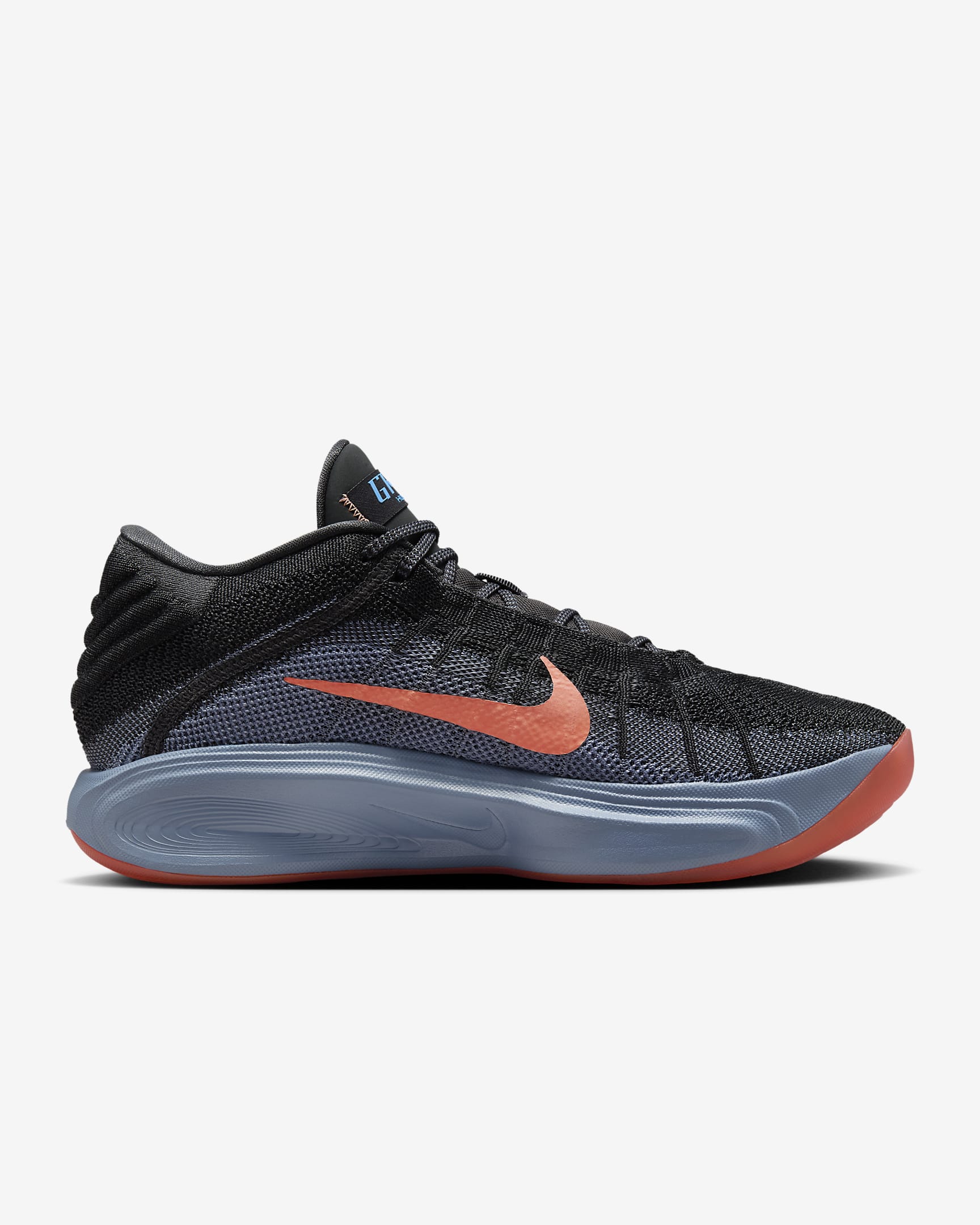 Nike G.T. Hustle 3 Basketball Shoes - Anthracite/Ashen Slate/Metallic Gold/Light Wild Mango