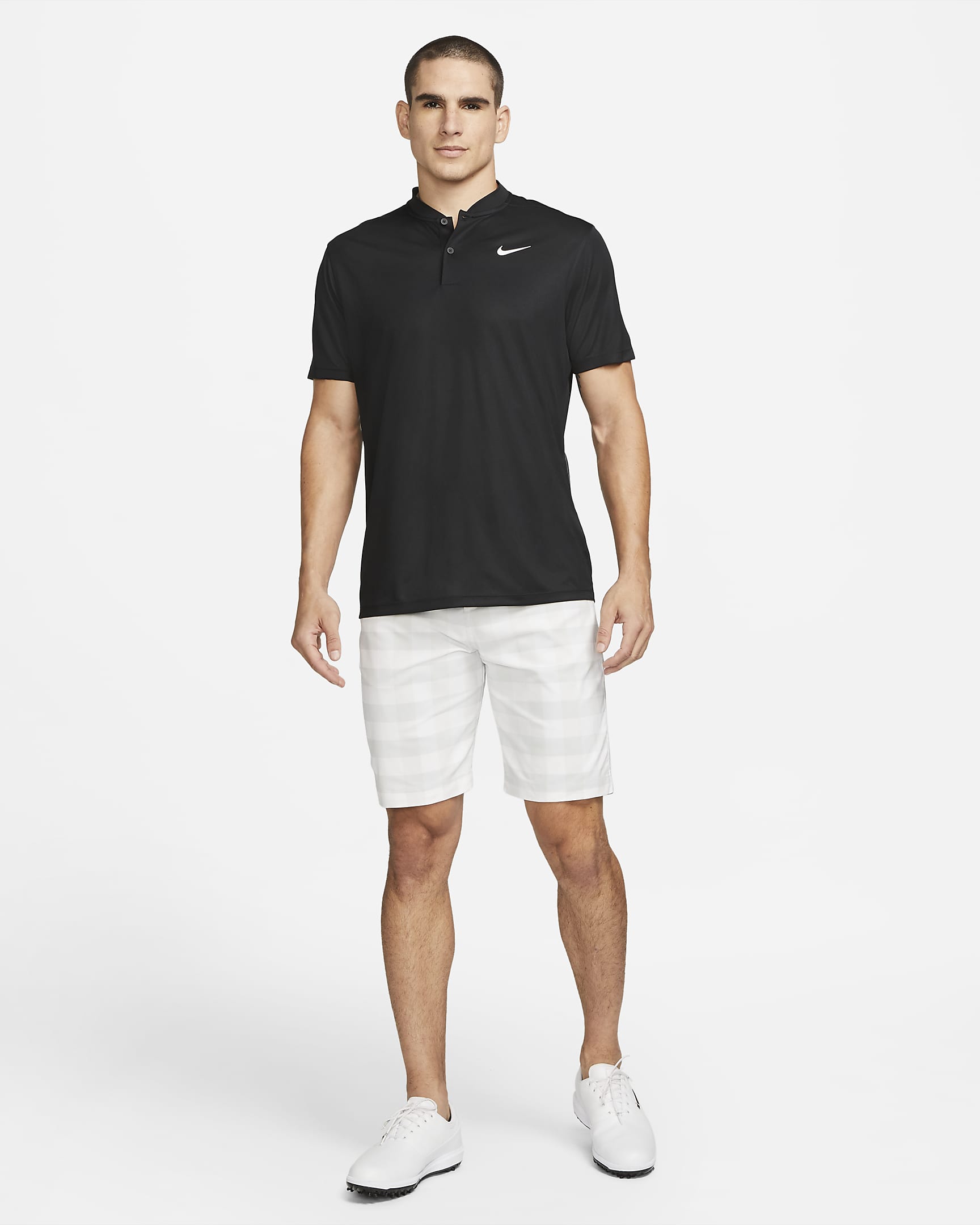 Nike Dri-FIT UV Men's Plaid Golf Chino Shorts. Nike.com