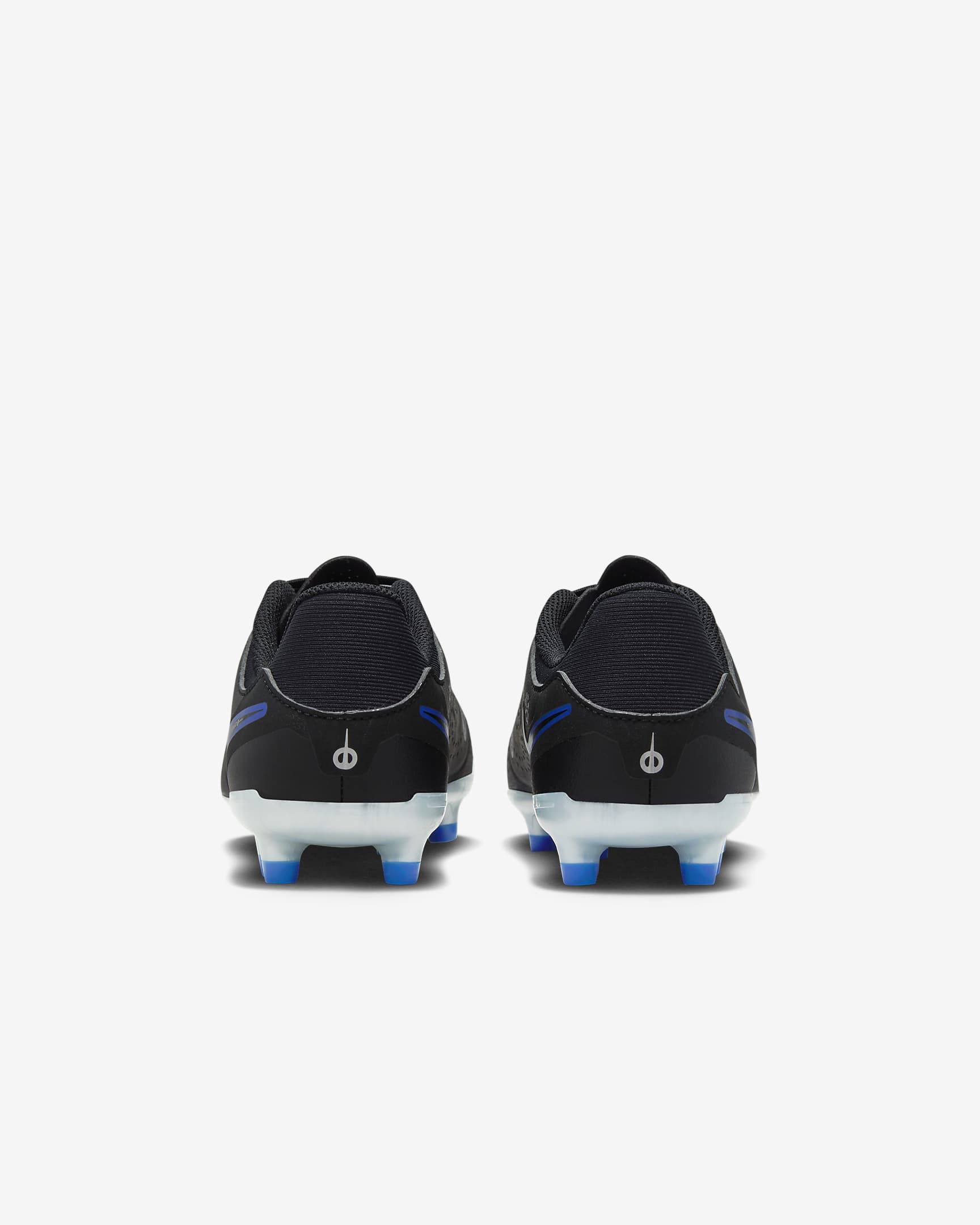 Nike Jr. Tiempo Legend 10 Academy Düşük Bilekli Küçük/Genç Çocuk Çoklu Zemin Kramponu - Siyah/Hyper Royal/Chrome