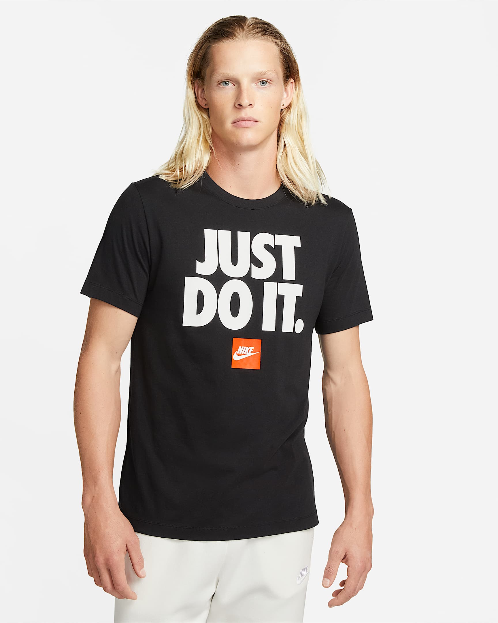 Nike Sportswear Herren-T-Shirt - Schwarz