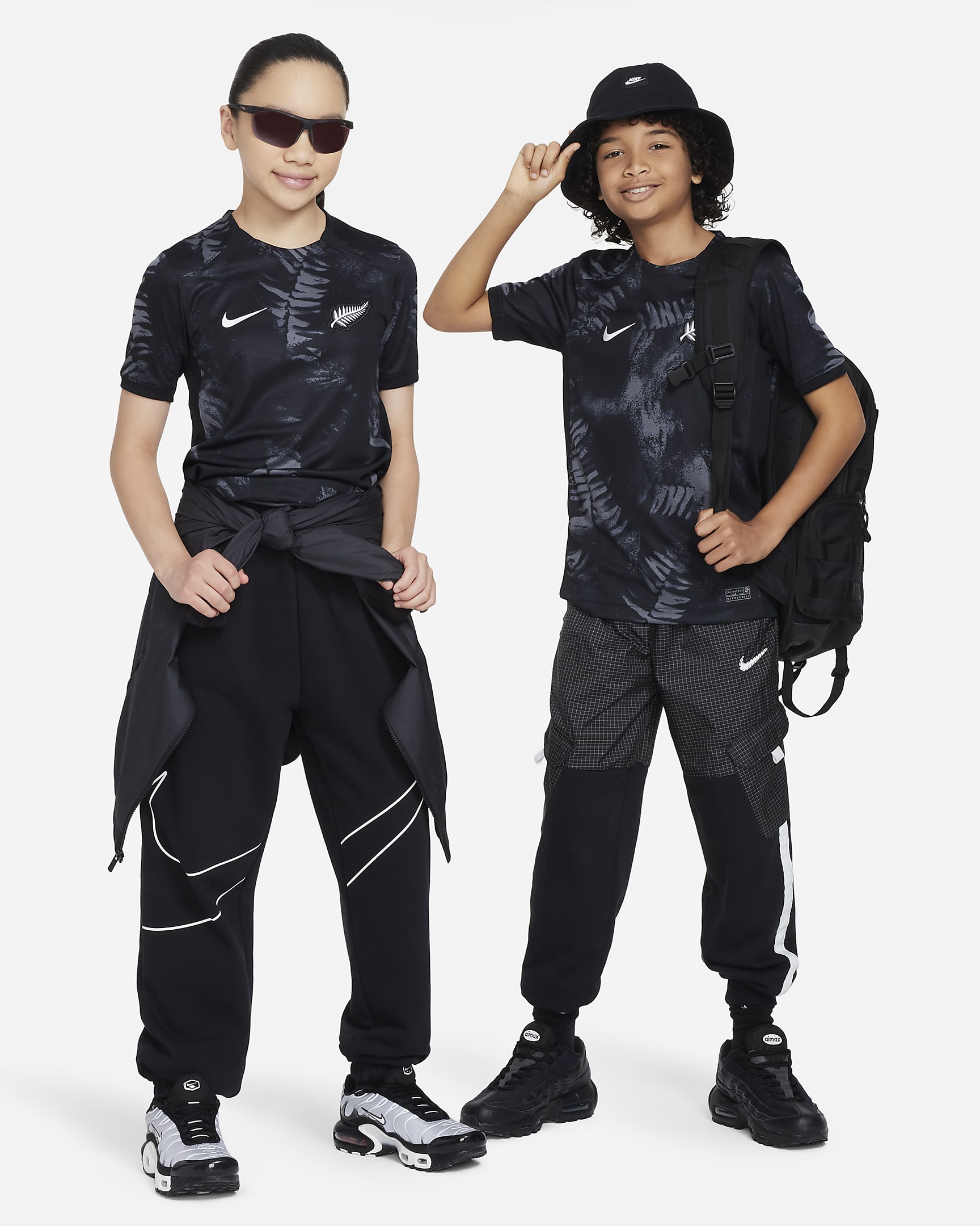 New Zealand 2023 Stadium Home Older Kids' Nike Dri-FIT Football Shirt ...