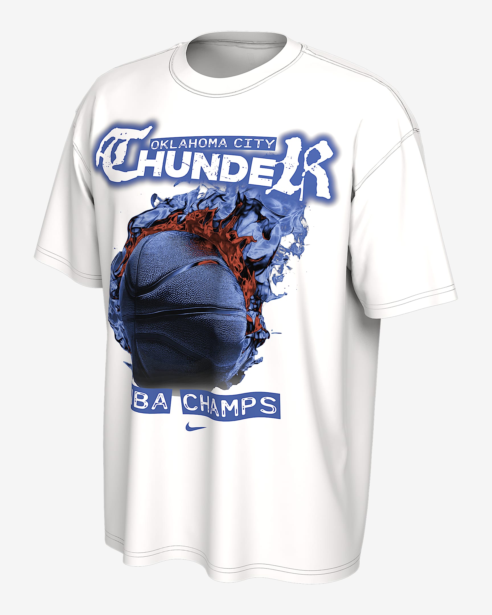 Oklahoma City Thunder Nike NBA Parade T-Shirt - White