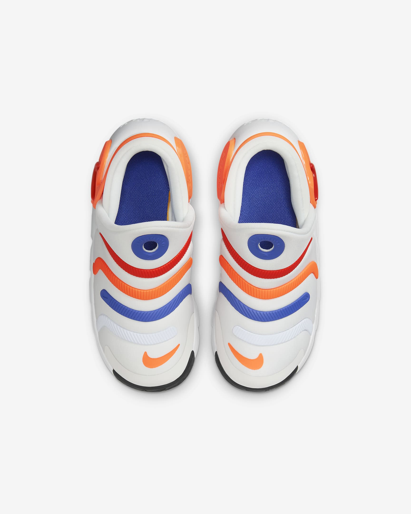 Nike Dynamo 2 EasyOn Younger Kids' Shoes - Summit White/Total Orange/Astronomy Blue/Team Orange