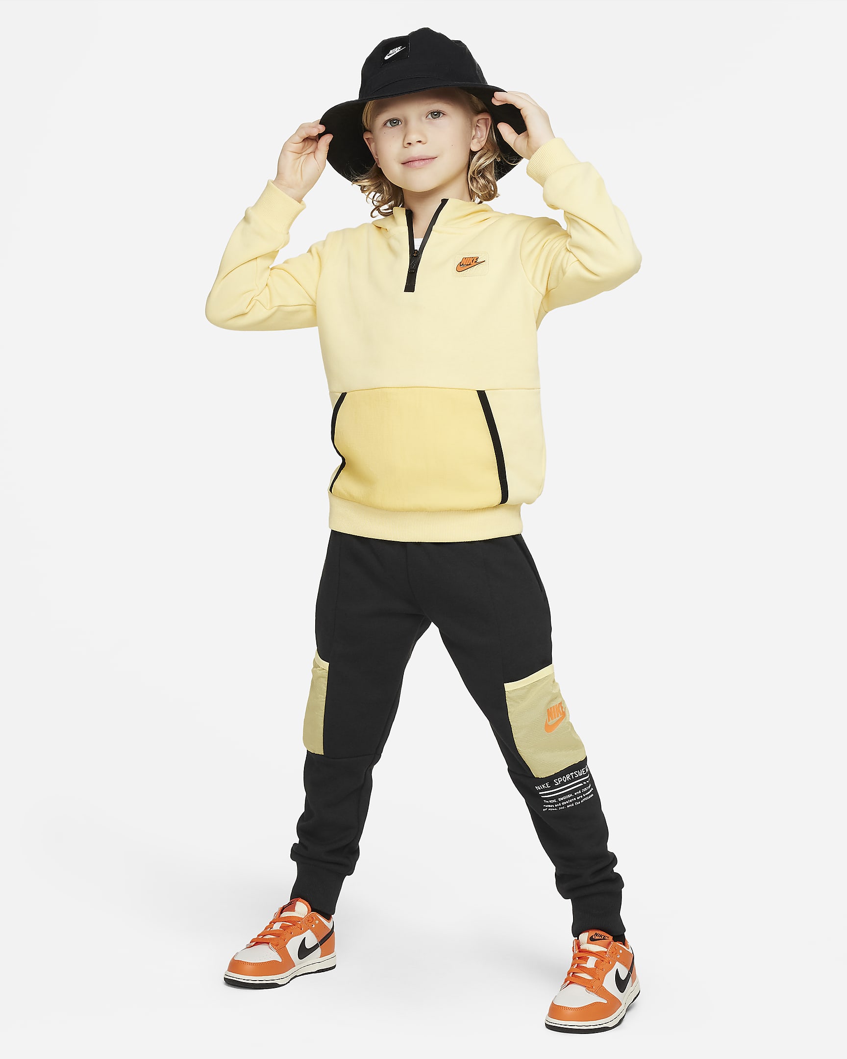Nike Sportswear Paint Your Future Little Kids' French Terry Pants. Nike.com