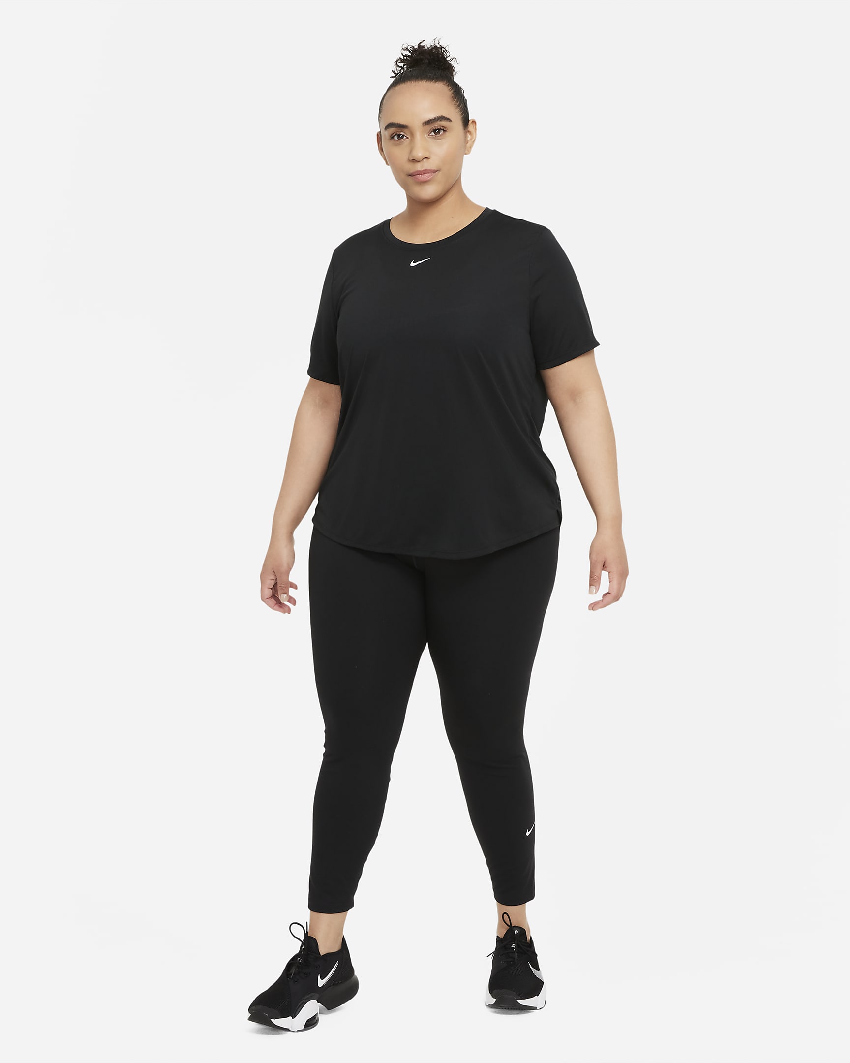 Nike Dri-FIT One Women's Standard-Fit Short-Sleeve Top (Plus Size). Nike PT