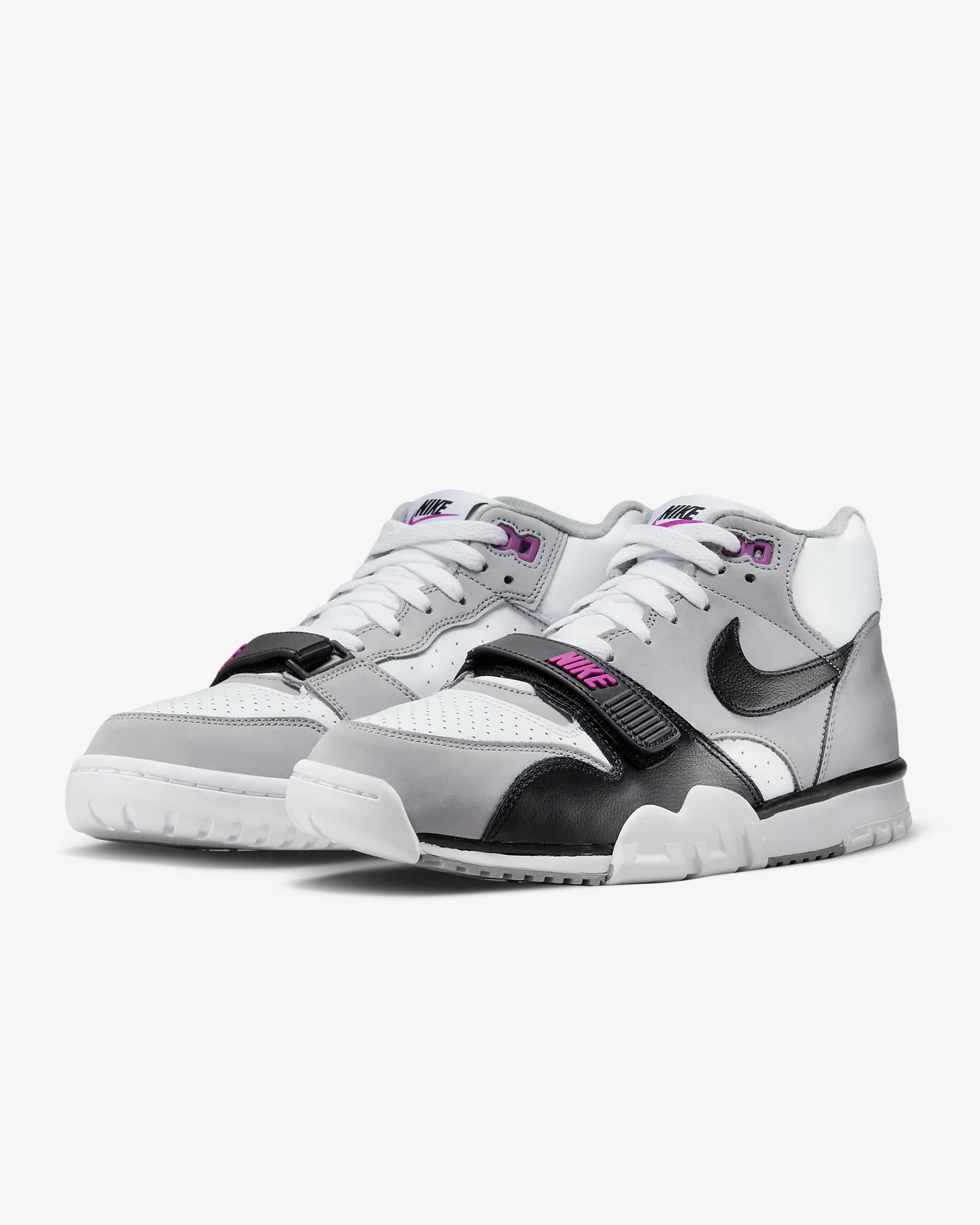 Tenis Nike Air Trainer 1 - Gris medio/Blanco/Hipervioleta/Negro