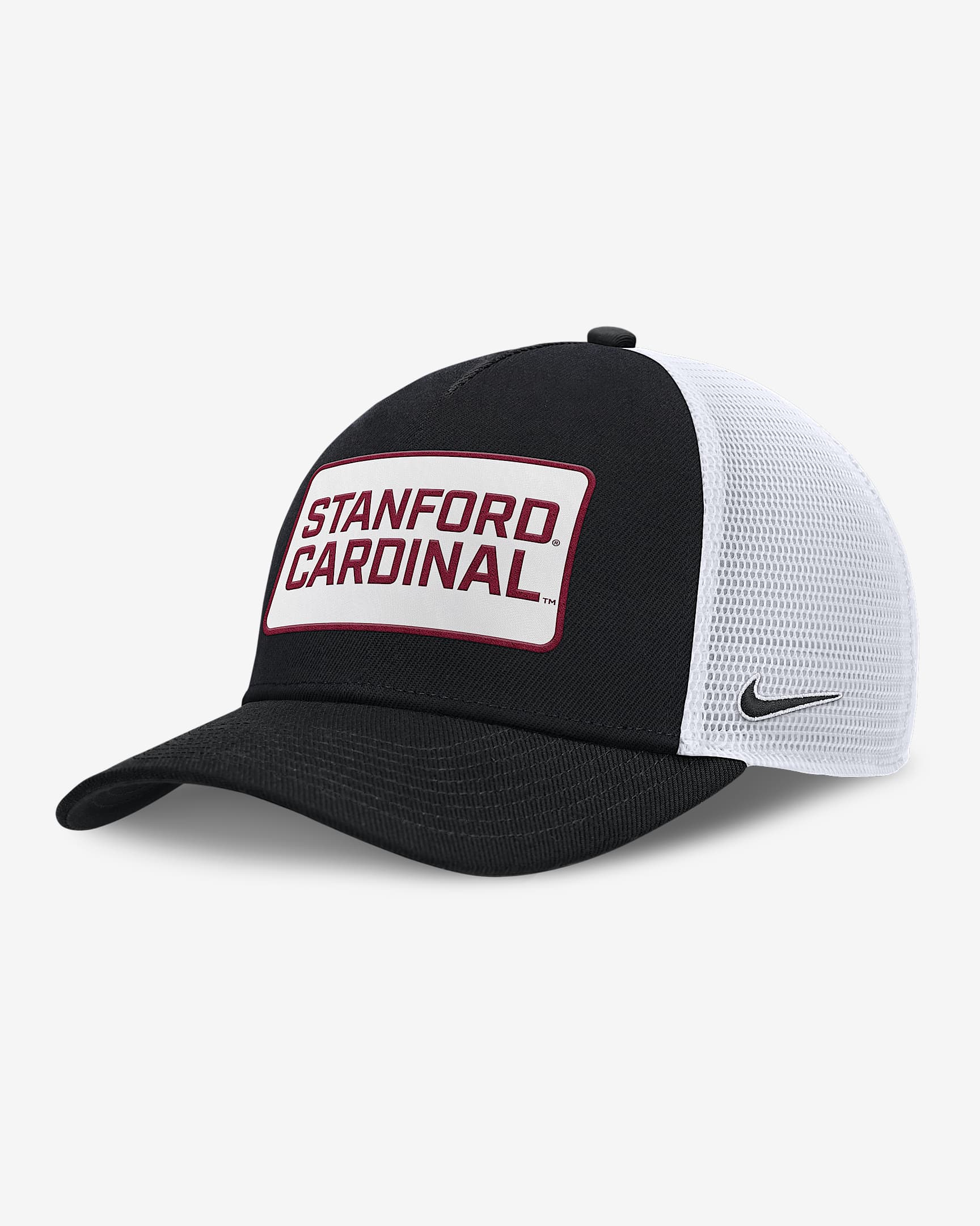 Gorra de rejilla universitaria Nike ajustable para hombre Stanford On-Field Rise - Negro