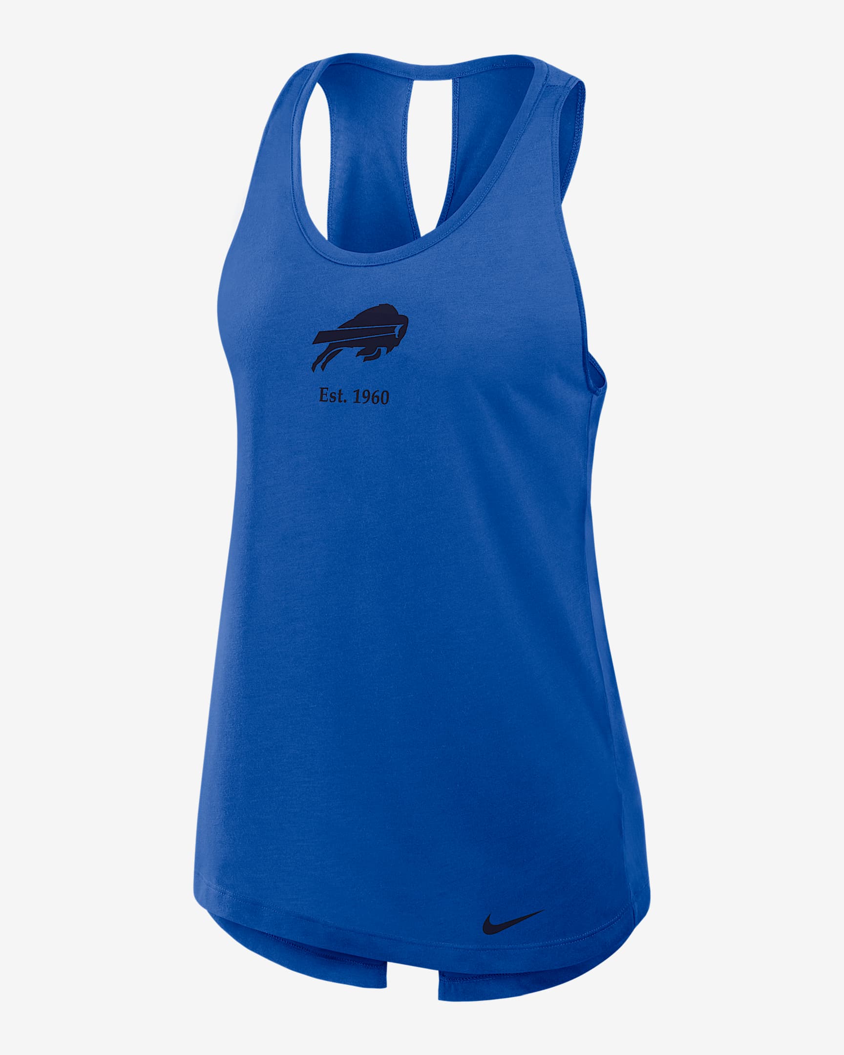 Buffalo Bills Established Women's Nike Dri-FIT NFL Tank Top - Royal