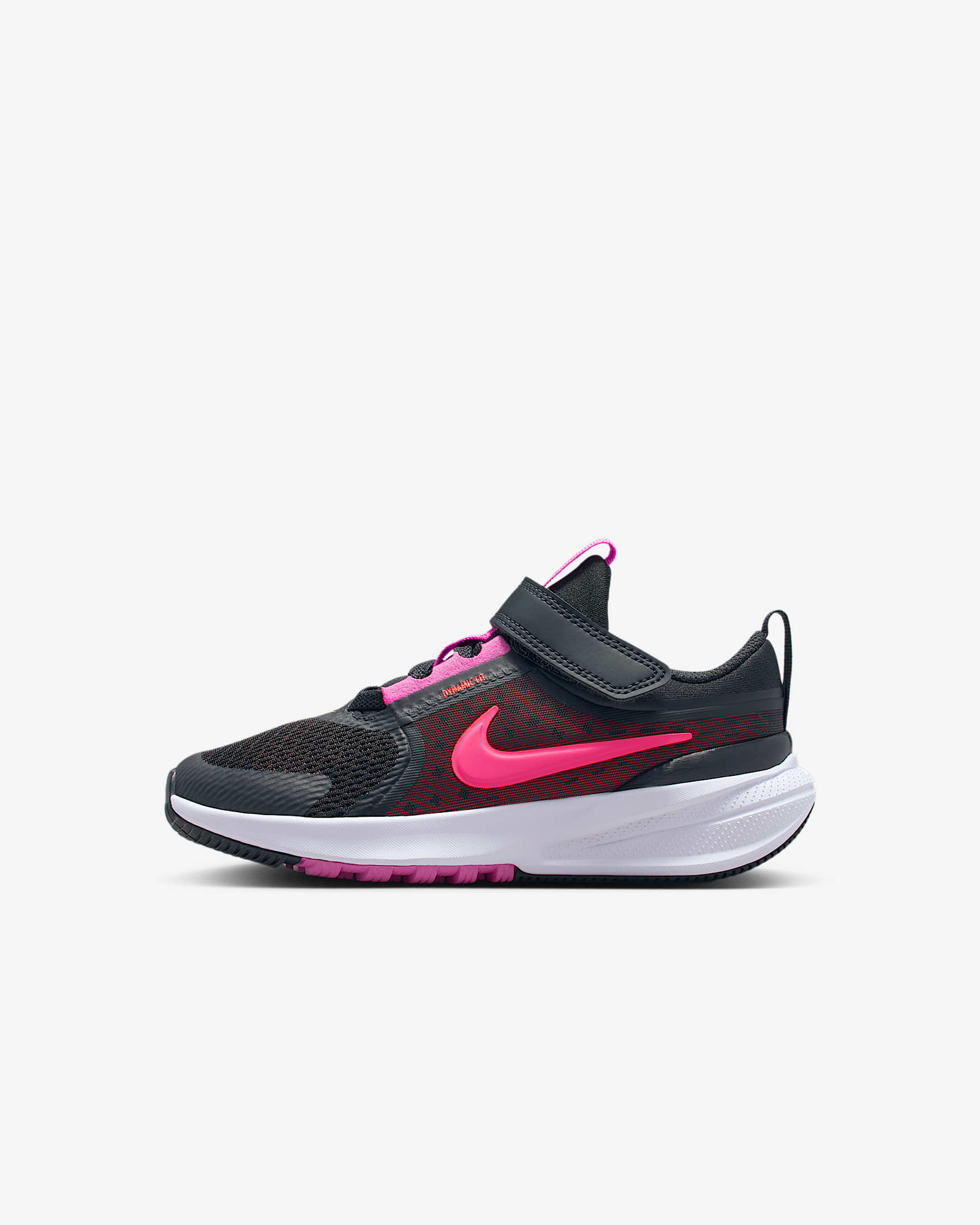 Tenis de correr para niños de preescolar Nike Star Runner 5 - Sombrío apagado/Rosa alegre/Carmesí brillante/Hiperrosa