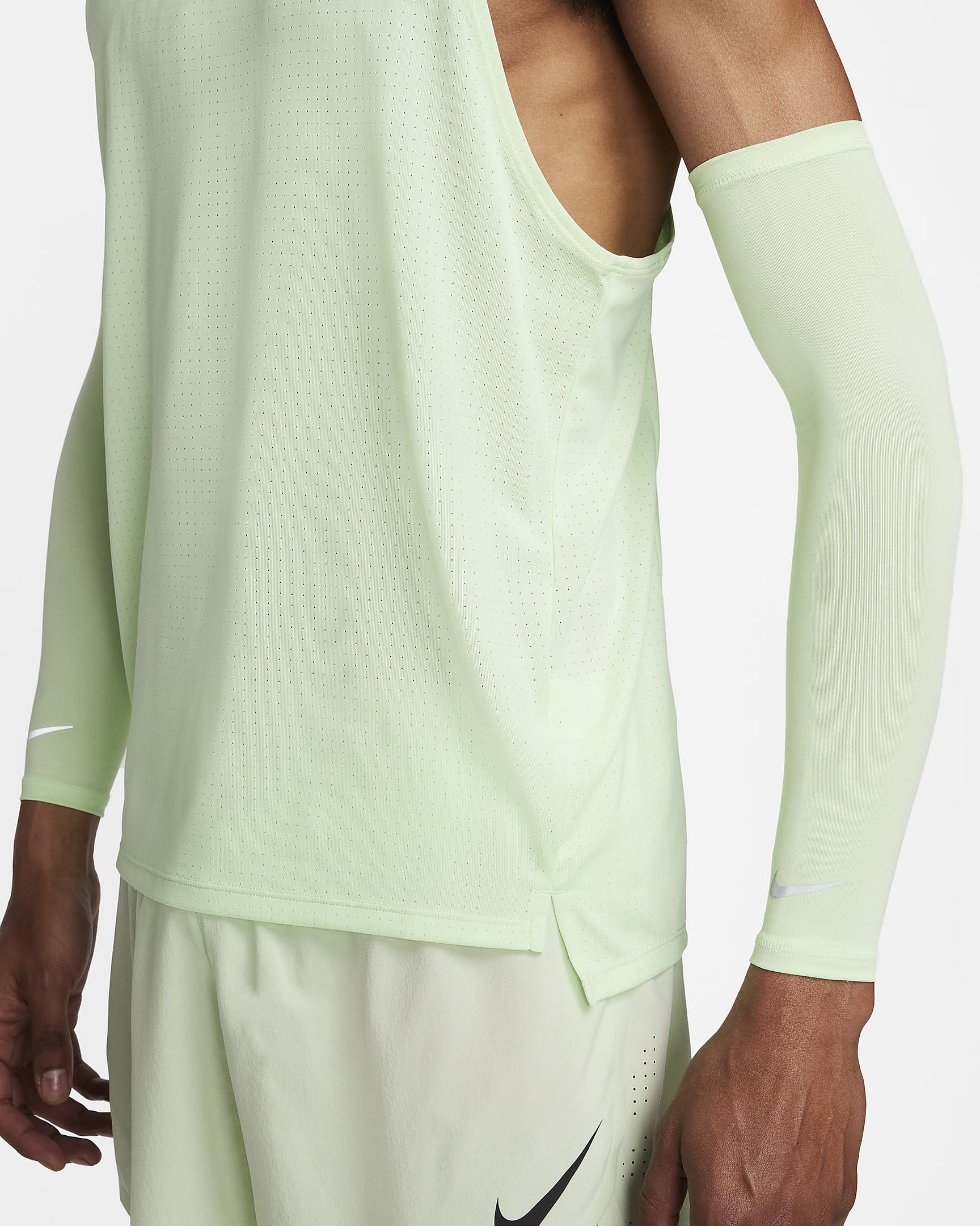 Manchons légers 2.0 Nike Dri-FIT - Vapor Green/Silver