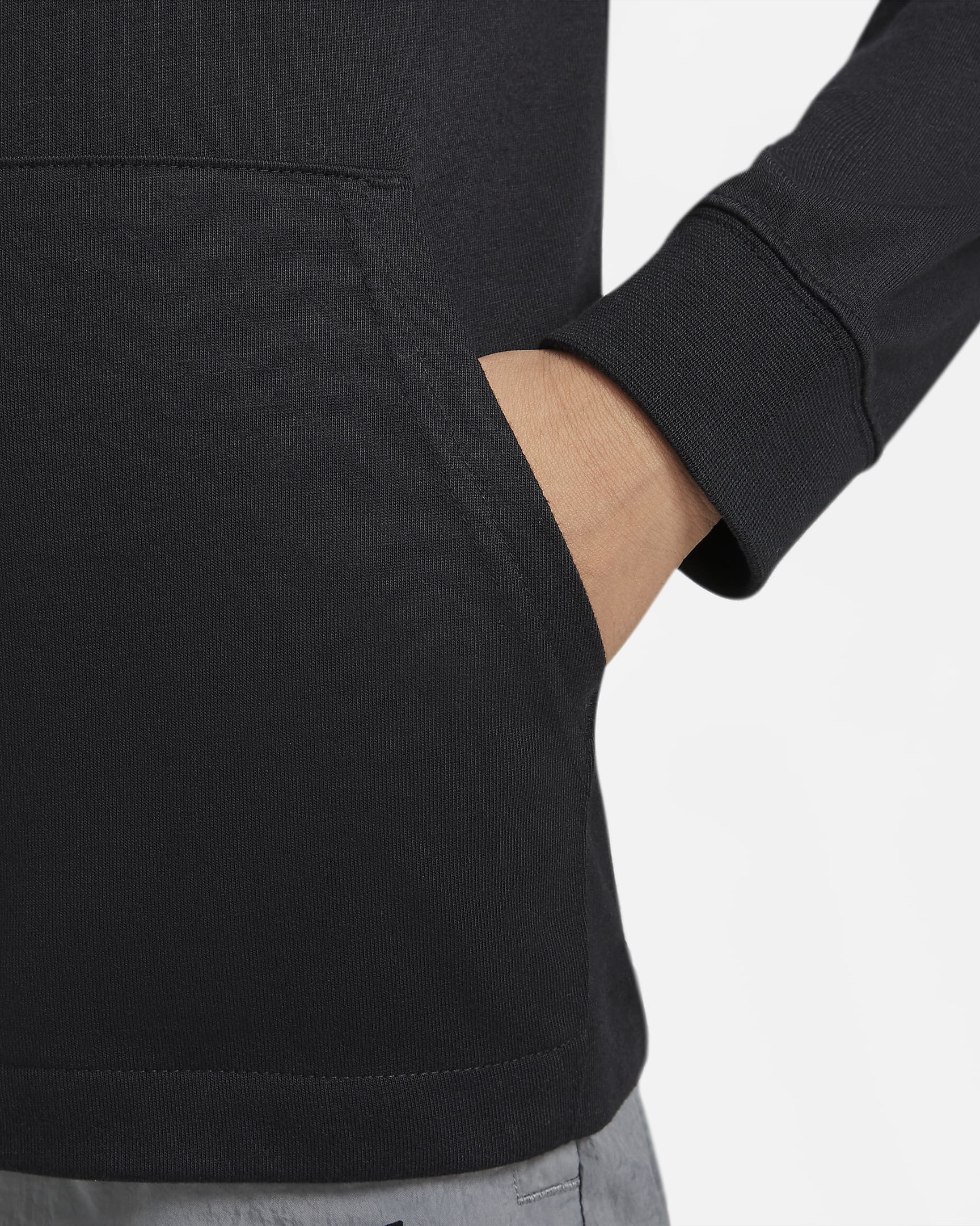 Nike Sportswear Big Kids' (Boys') Jersey Pullover Hoodie.