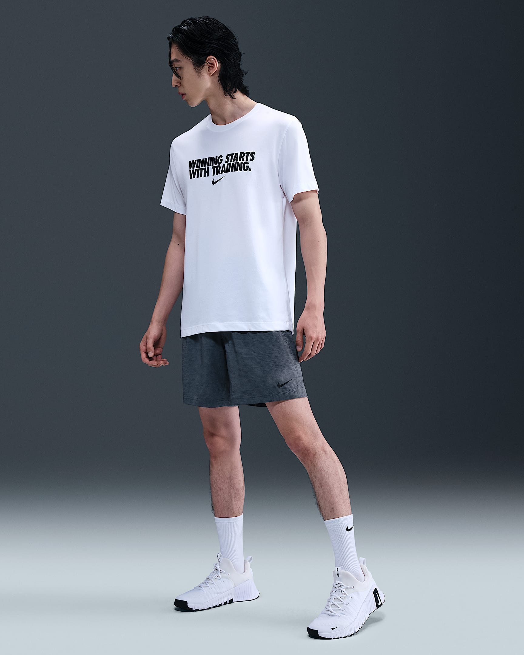 Nike Form Men's Dri-FIT 18cm (approx.) Unlined Versatile Shorts - Black/Smoke Grey/Black
