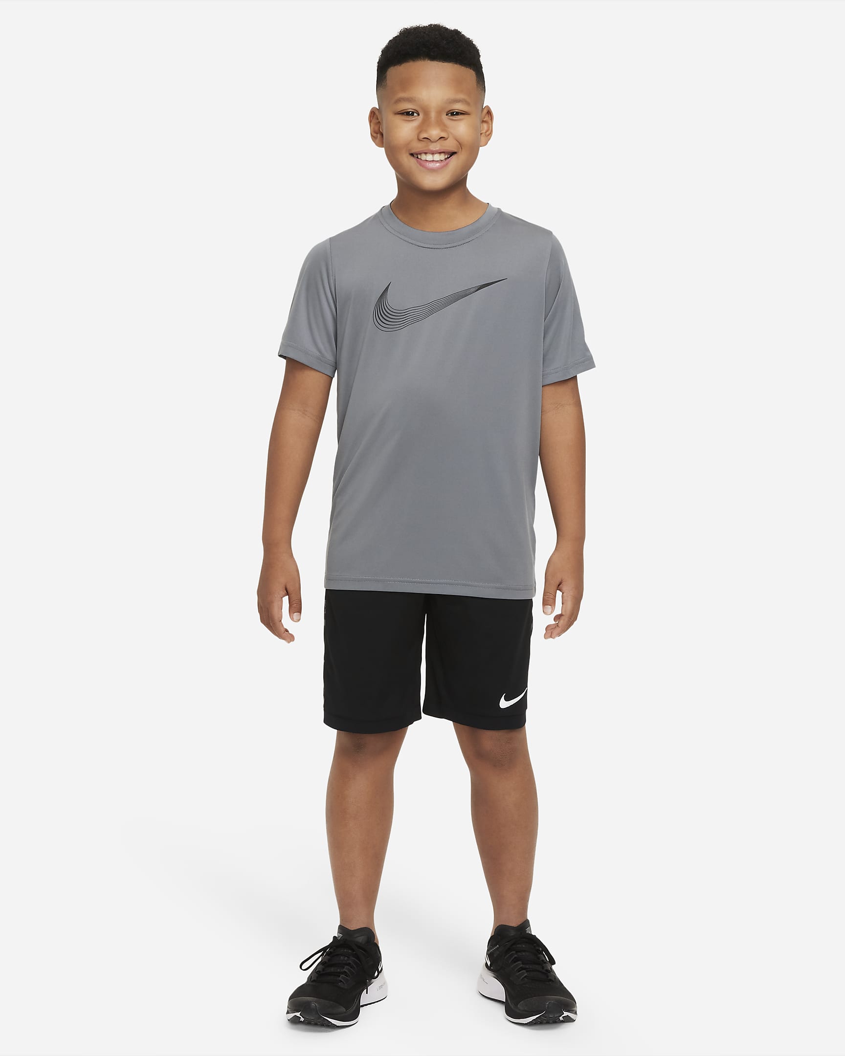 Nike Dri-FIT Big Kids' (Boys') Short-Sleeve Training Top. Nike.com