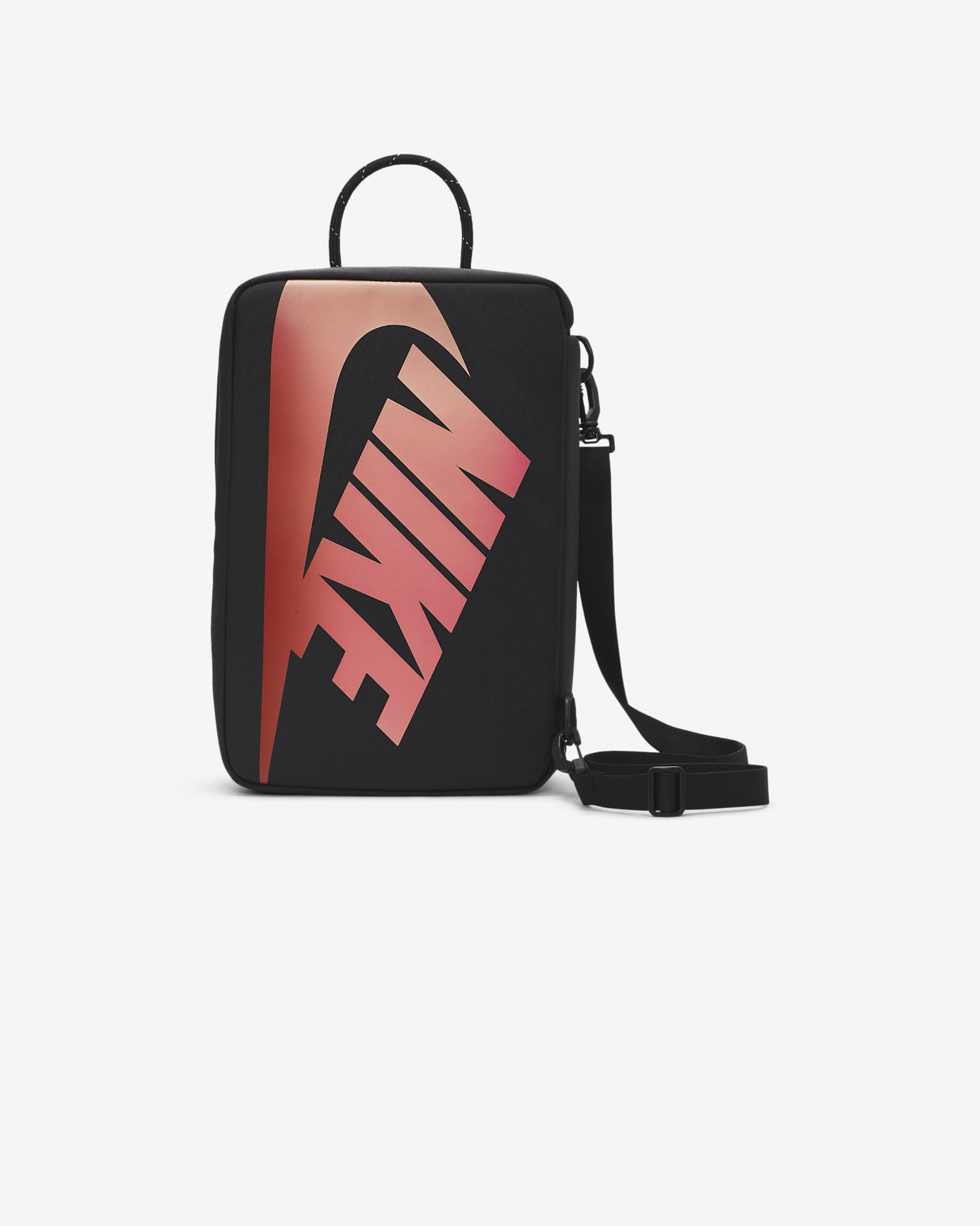 Nike Shoe Box Bag (12L) - Black/Black/University Red