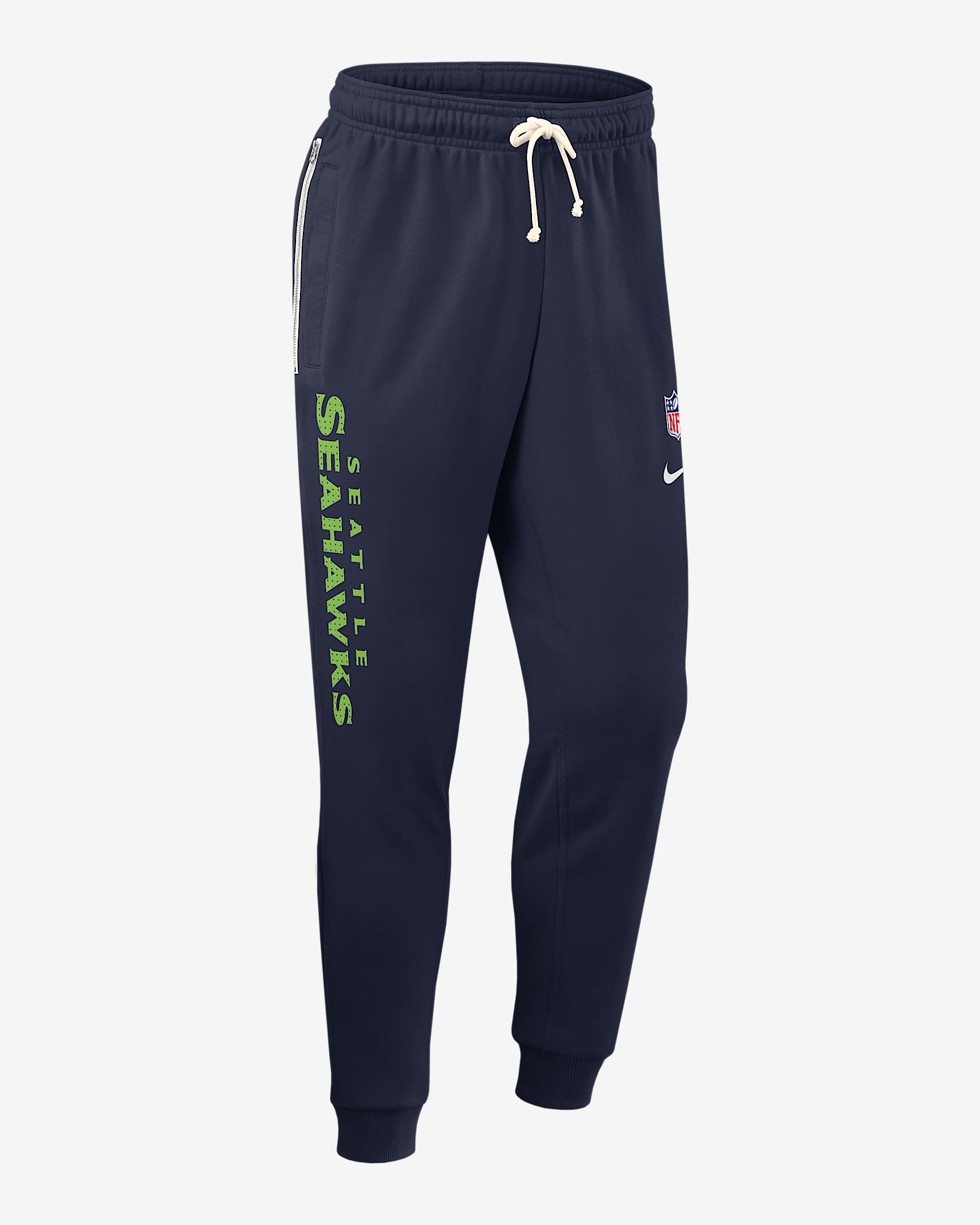 Seattle Seahawks Ground Game Sideline Men's Nike Dri-FIT NFL Taper Pants - Navy