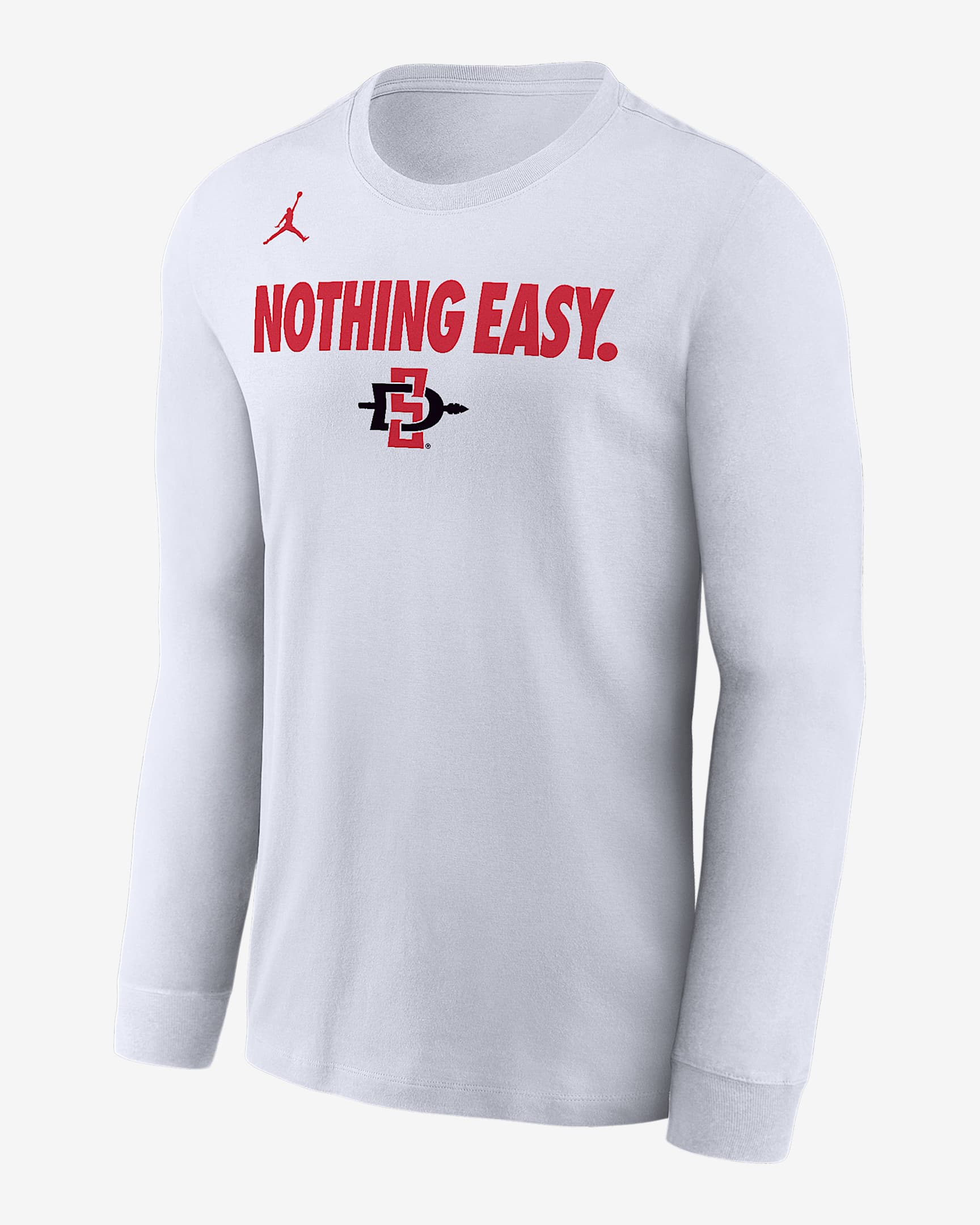 SDSU Men's Nike College Long-Sleeve T-Shirt - White