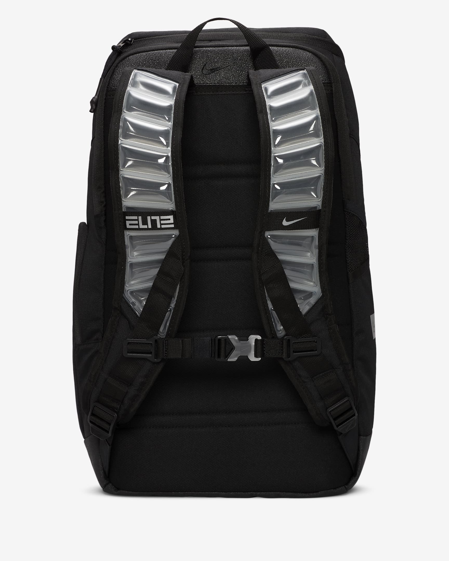 Nike Elite Pro Basketball Backpack (32L) - Black/Black/Metallic Cool Grey