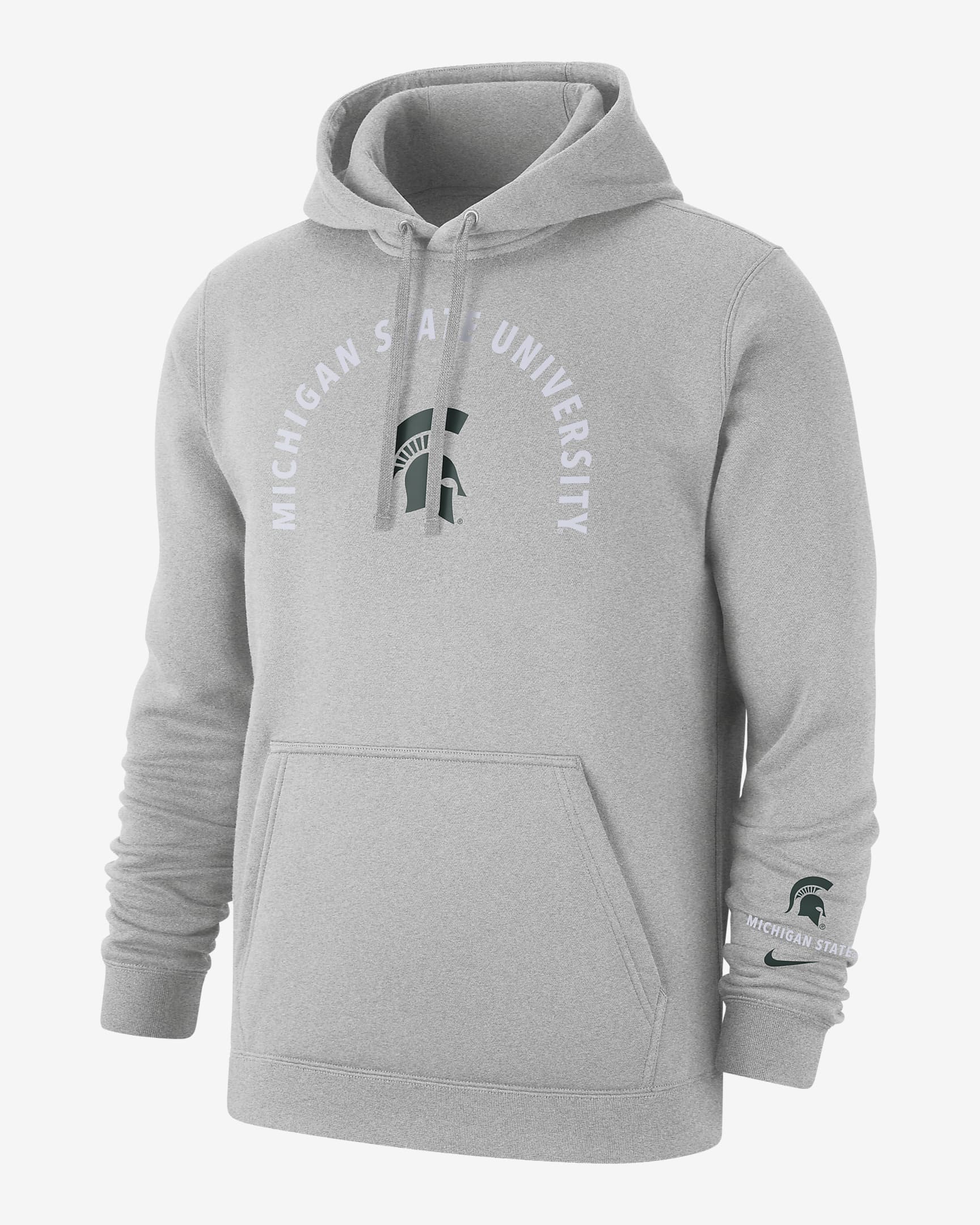 Nike College (michigan State) Men's Logo Hoodie. Nike.com