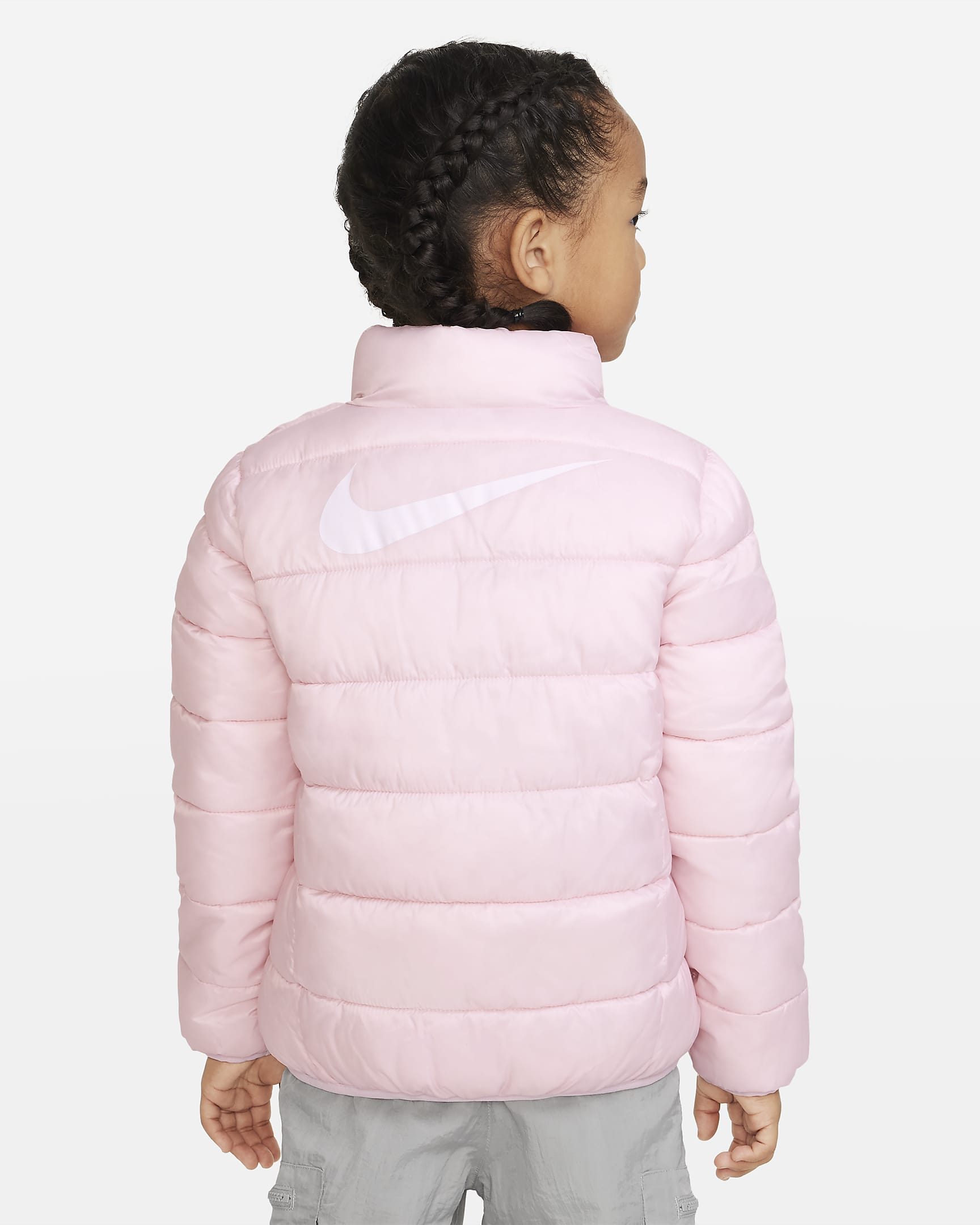 Nike Solid Toddler Puffer Jacket.
