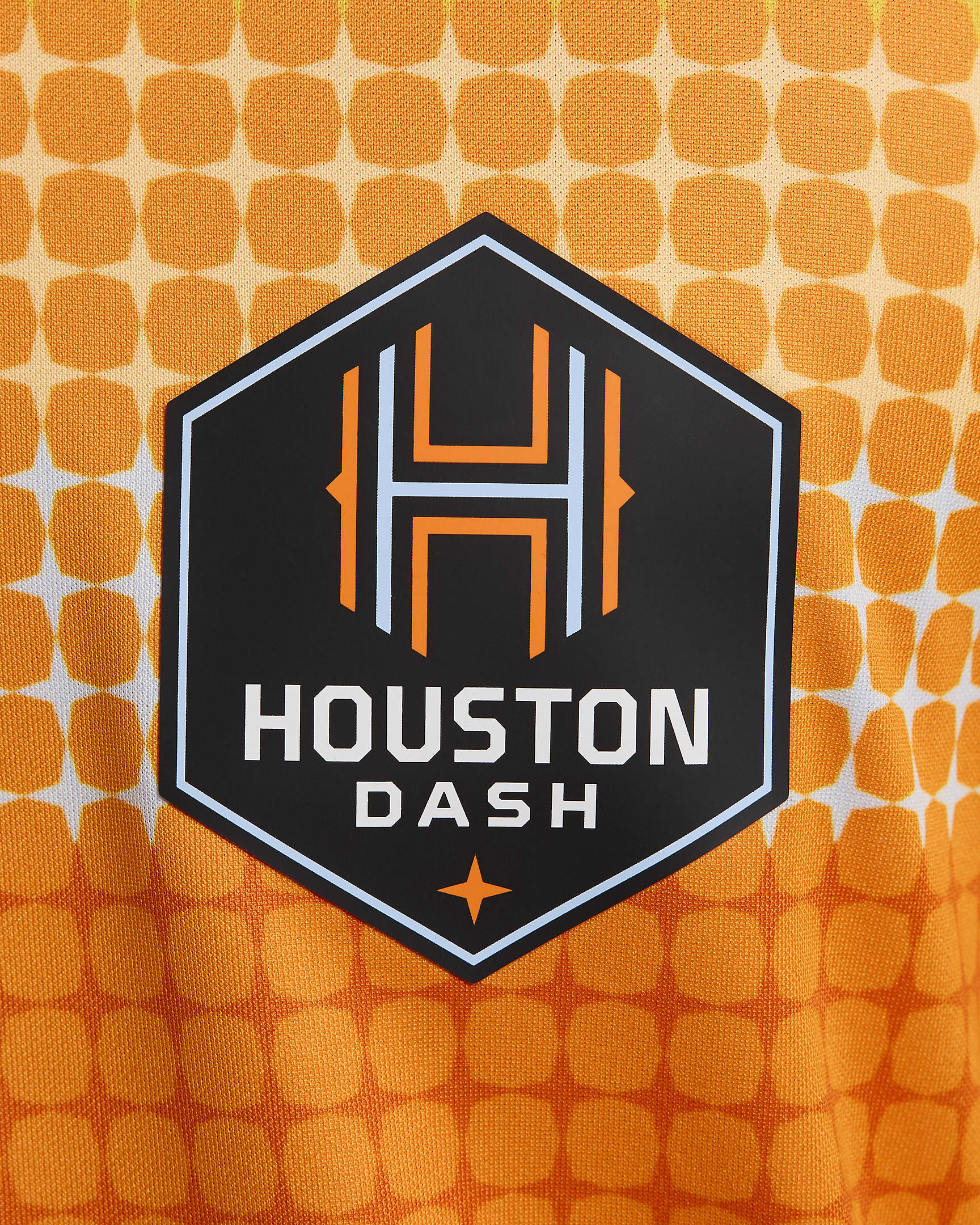 Houston Dash 2024 Stadium Primary Men's Nike Dri-FIT NWSL Replica Jersey - Vivid Orange