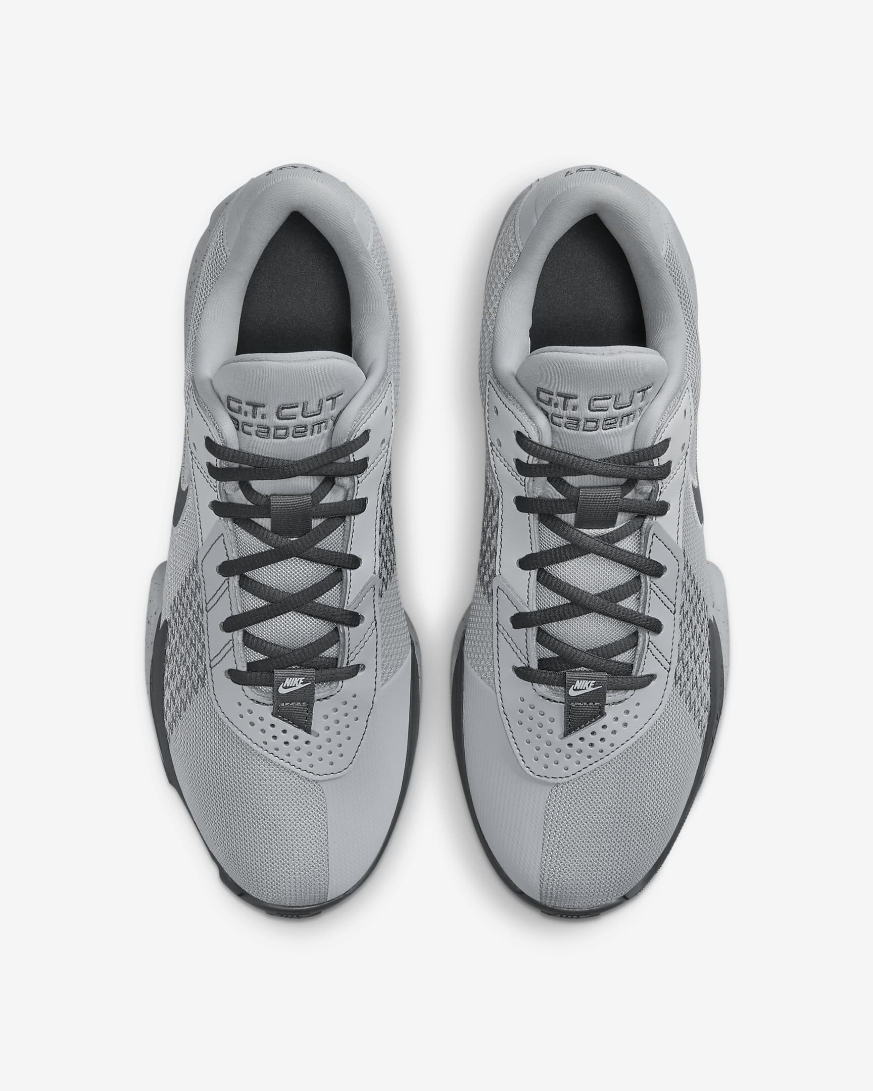 Nike G.T. Cut Academy EP Basketball Shoes - Light Smoke Grey/Dark Grey/Fierce Pink/Photon Dust