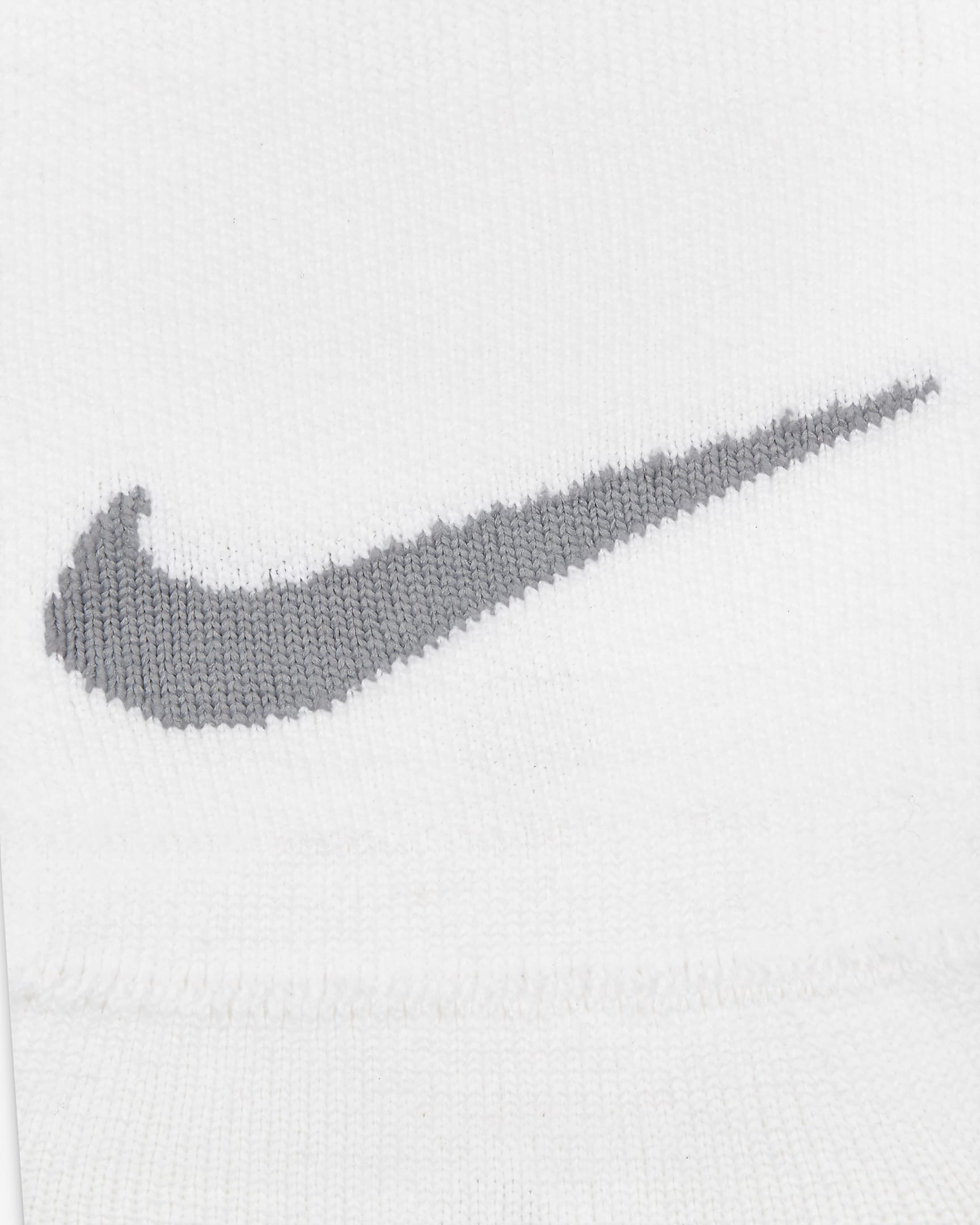 Socquettes ouvertes de training Nike Everyday Plus Lightweight pour Femme (3 paires) - Blanc/Wolf Grey