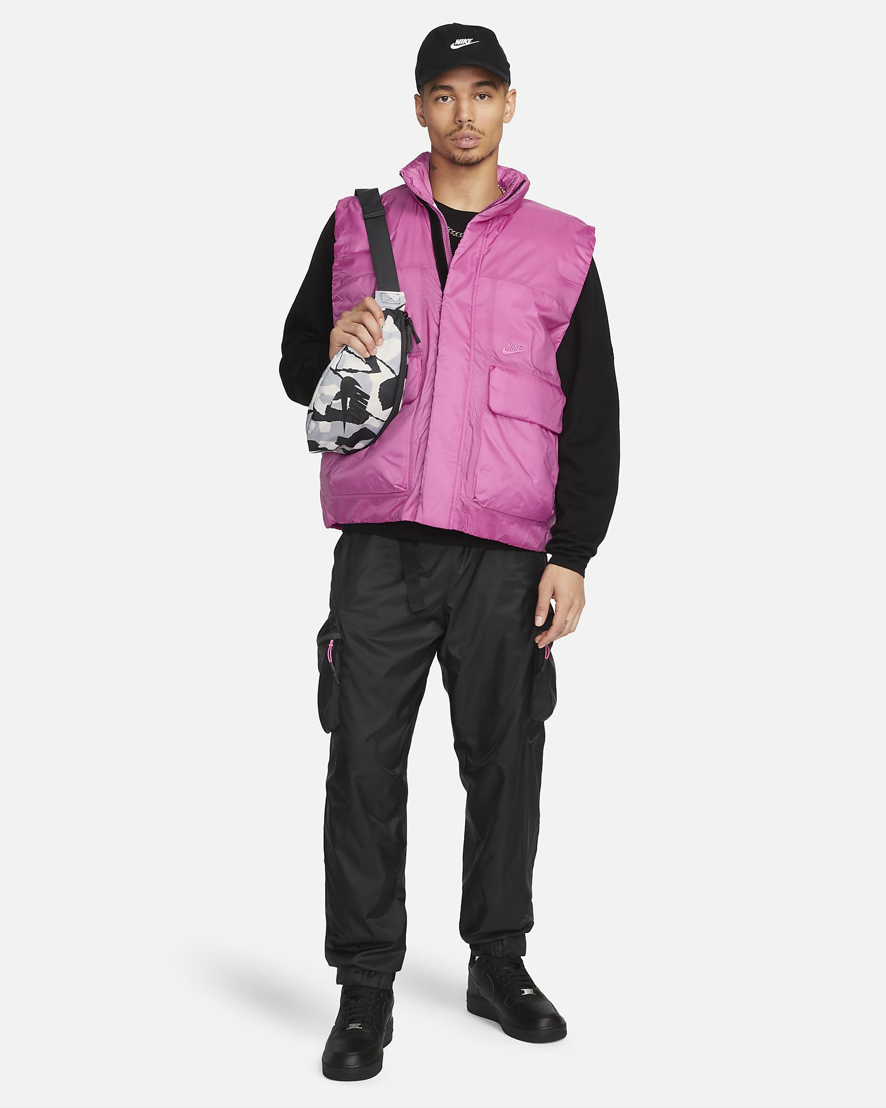 Nike Sportswear Tech Pack Therma-FIT ADV Men's Insulated Woven Gilet ...